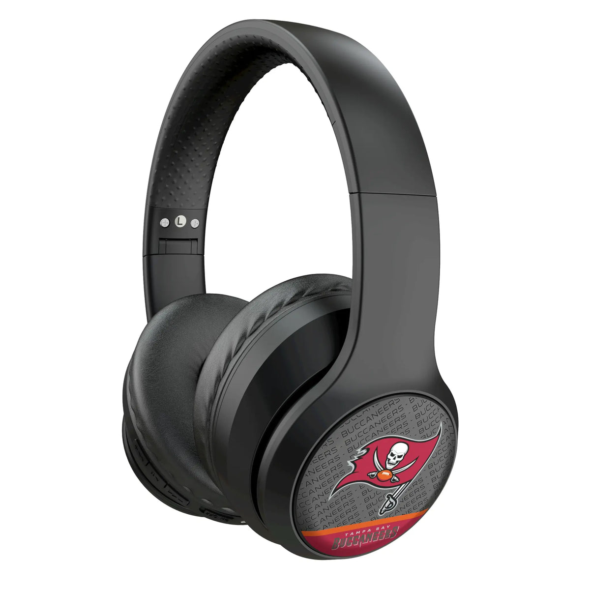 Tampa Bay Buccaneers Endzone Plus Wireless Over-Ear Headphones With Case