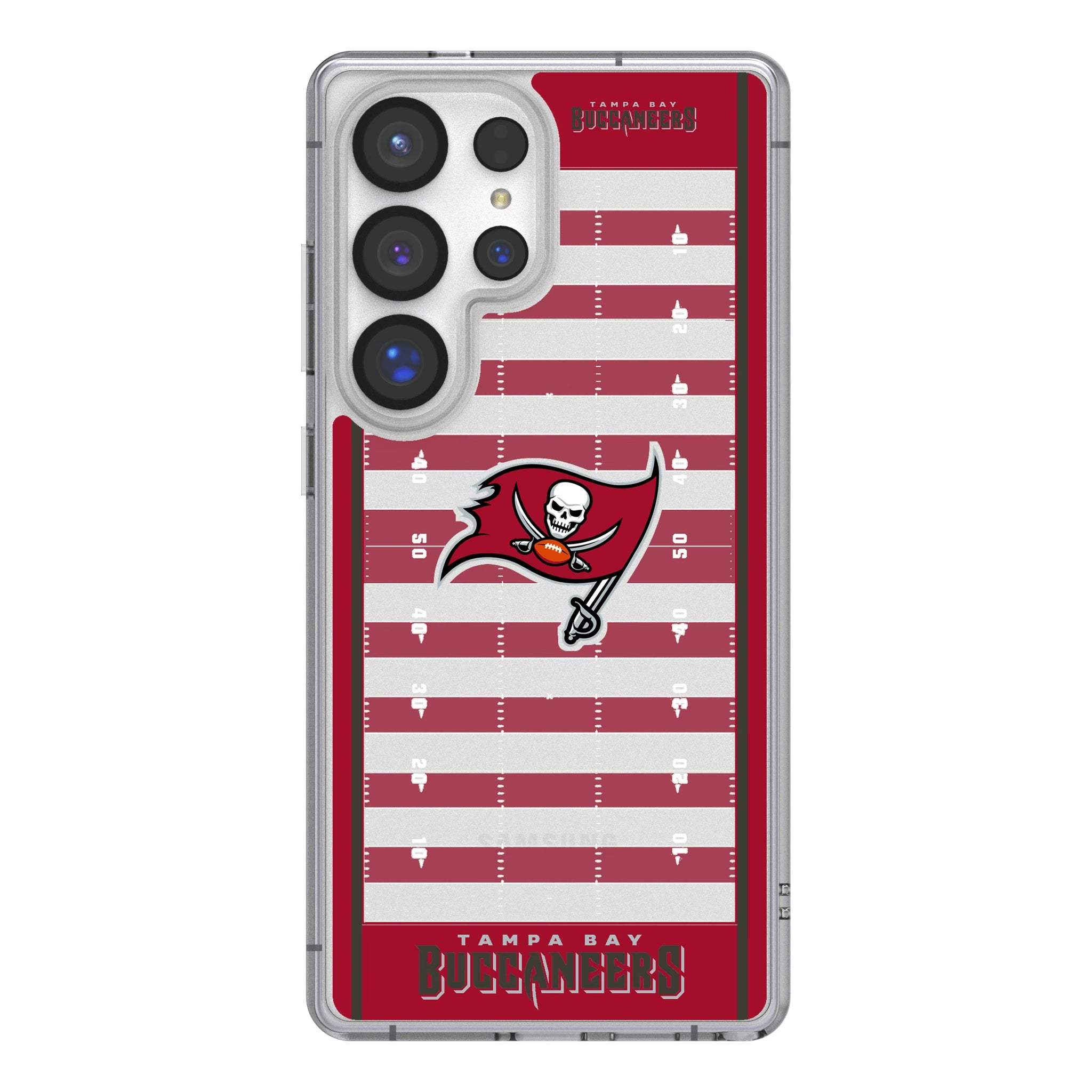 Tampa Bay Buccaneers Field Galaxy Clear Phone Case for Samsung Galaxy