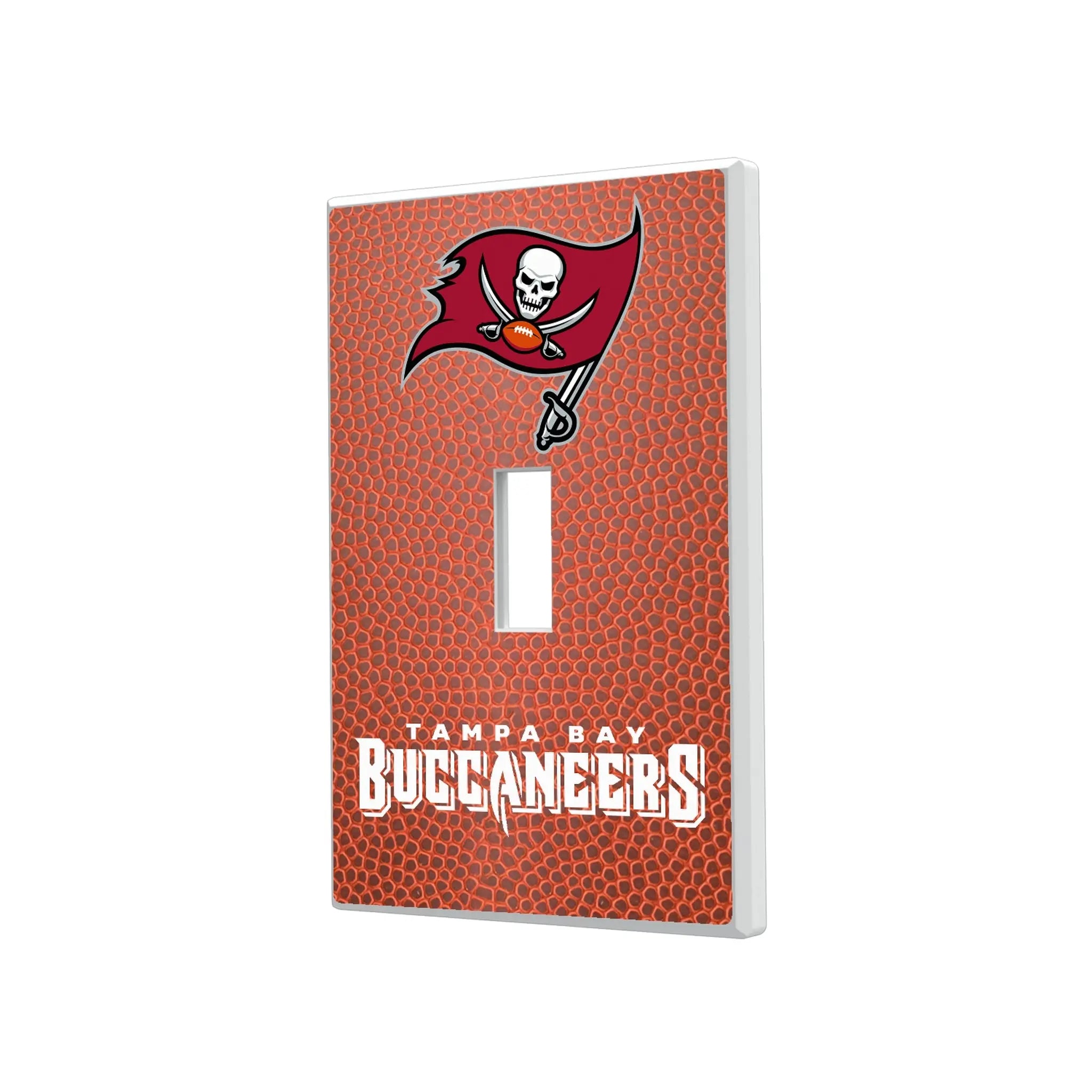 Tampa Bay Buccaneers Football Hidden-Screw Light Switch Plate#Style_Single Toggle