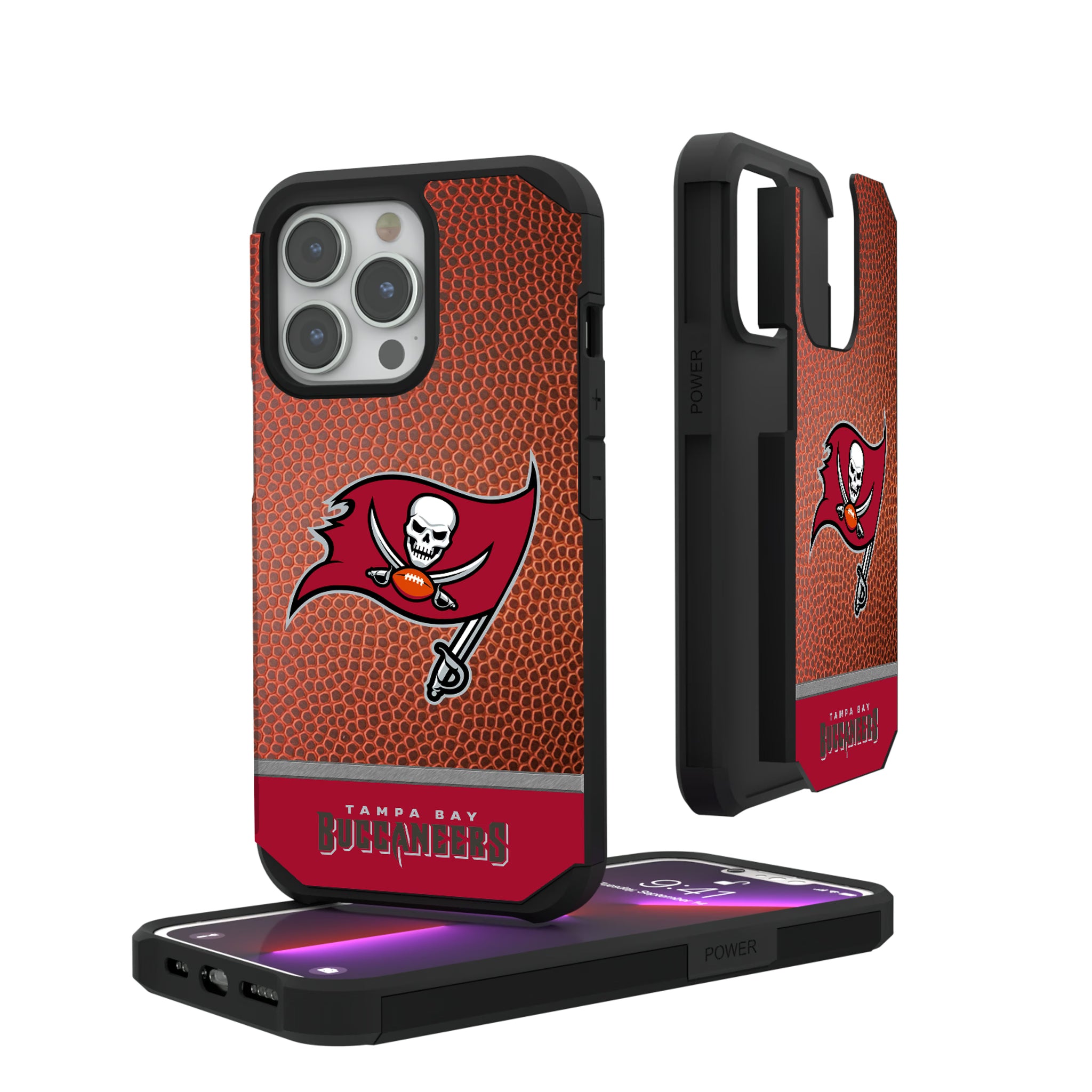 Tampa Bay Buccaneers Football Wordmark iPhone Rugged Phone Case for Apple iPhone