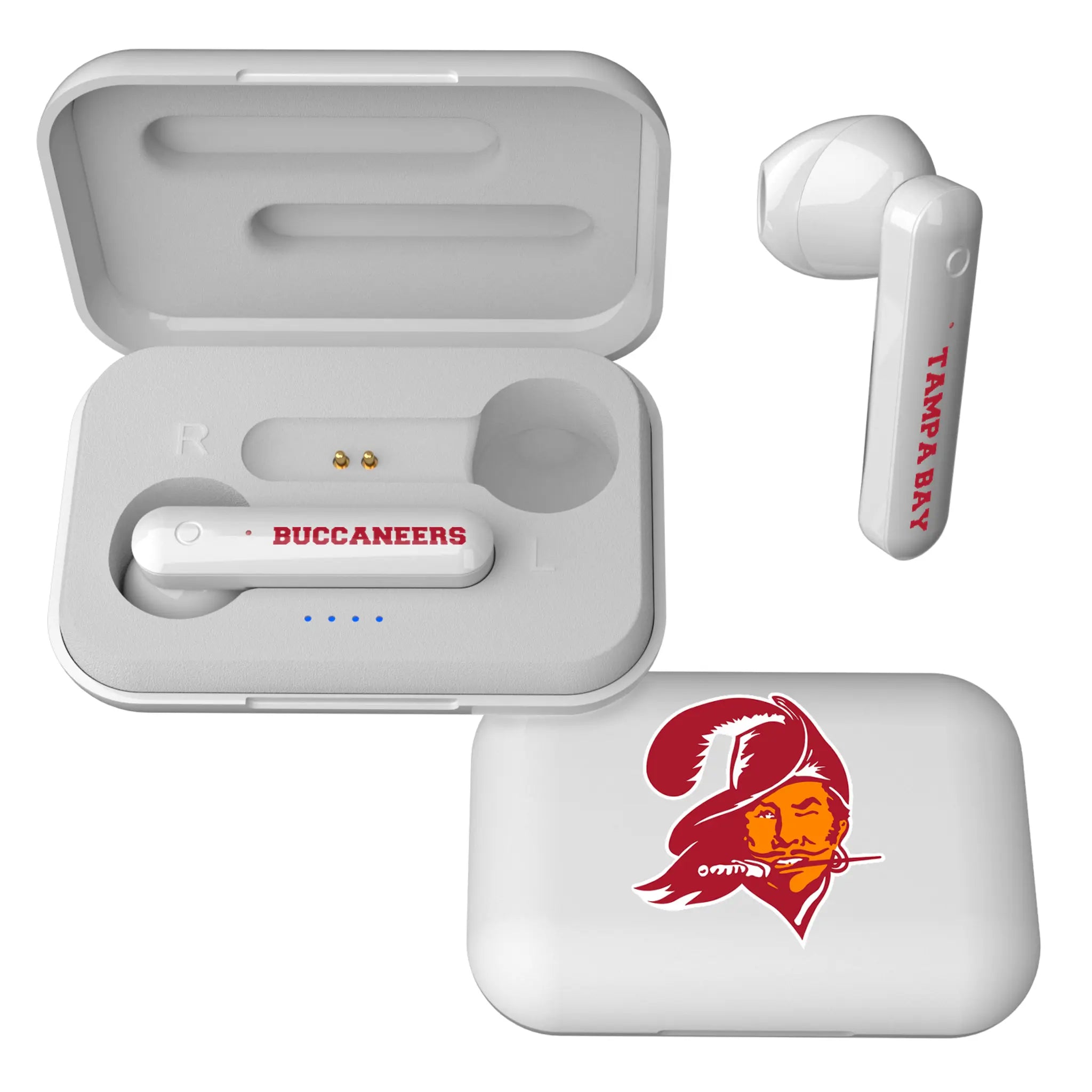 Tampa Bay Buccaneers Historic Collection Insignia Wireless TWS Earbuds