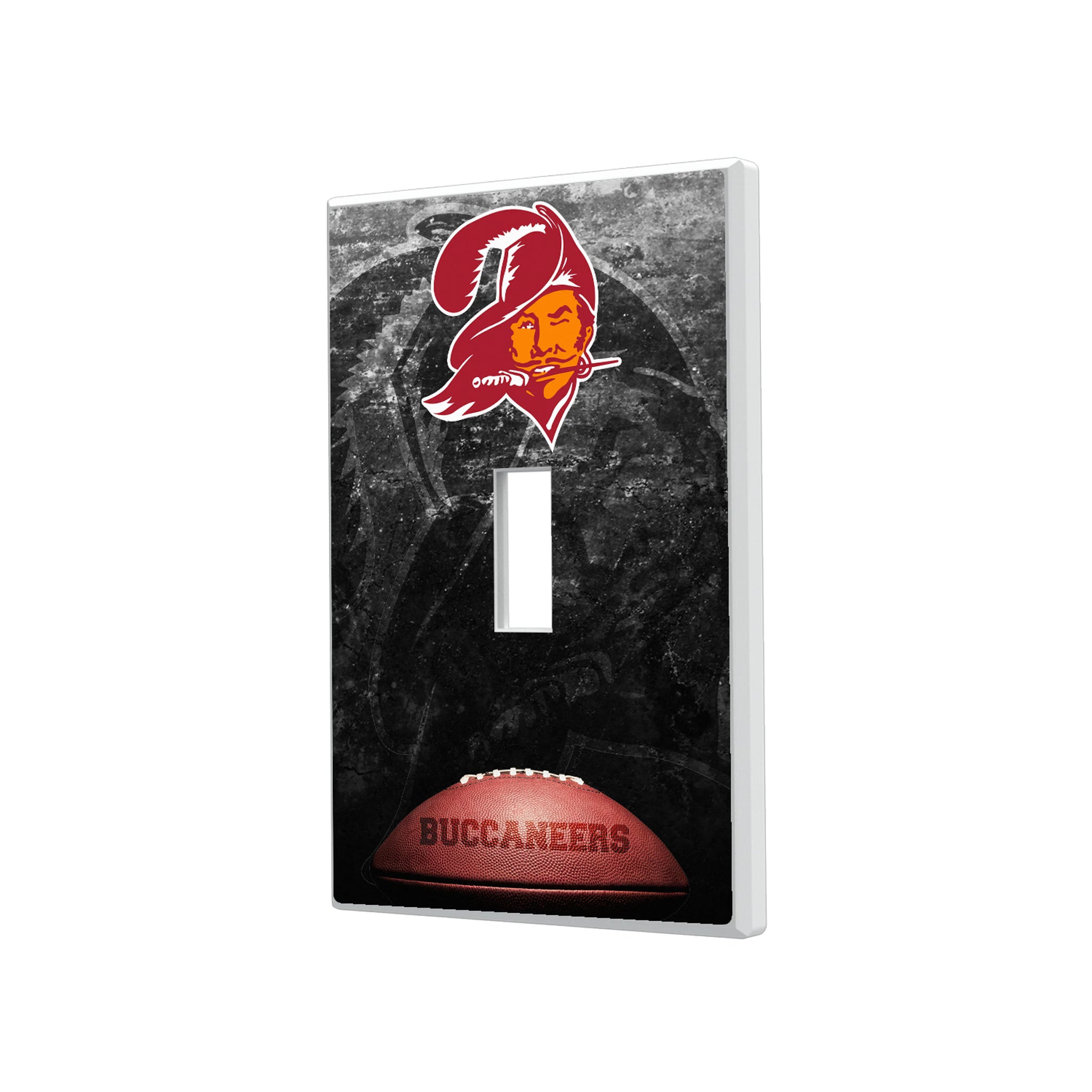 Tampa Bay Buccaneers Historic Collection Legendary Hidden-Screw Light Switch Plate#Style_Single Toggle