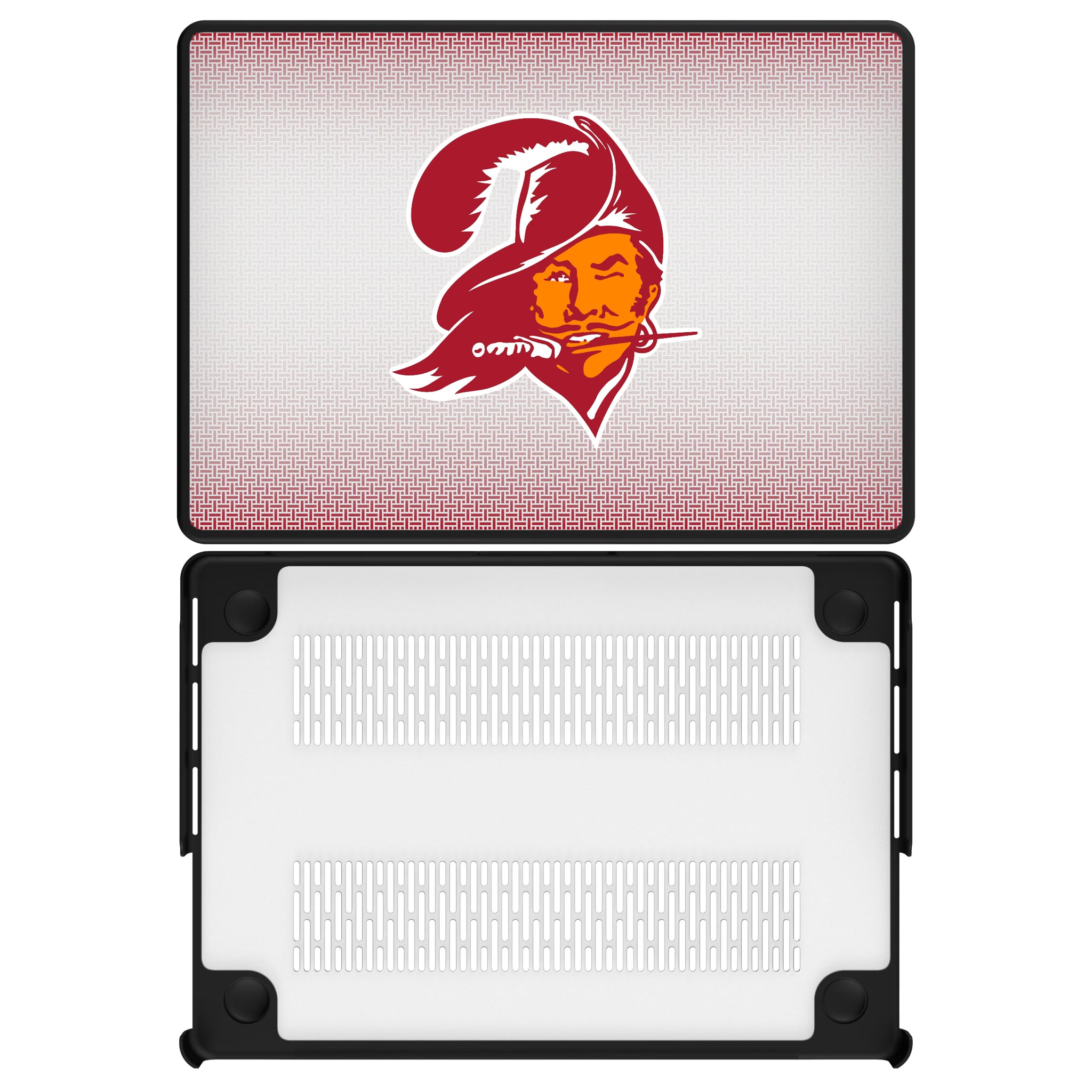 Tampa Bay Buccaneers Historic Collection Linen MacBook Laptop Case for Apple MacBook#Device_MacBook Pro (14-inch, 2021) / MacBook Pro (14-inch, 2023) / MacBook Pro (14-inch, 2024)