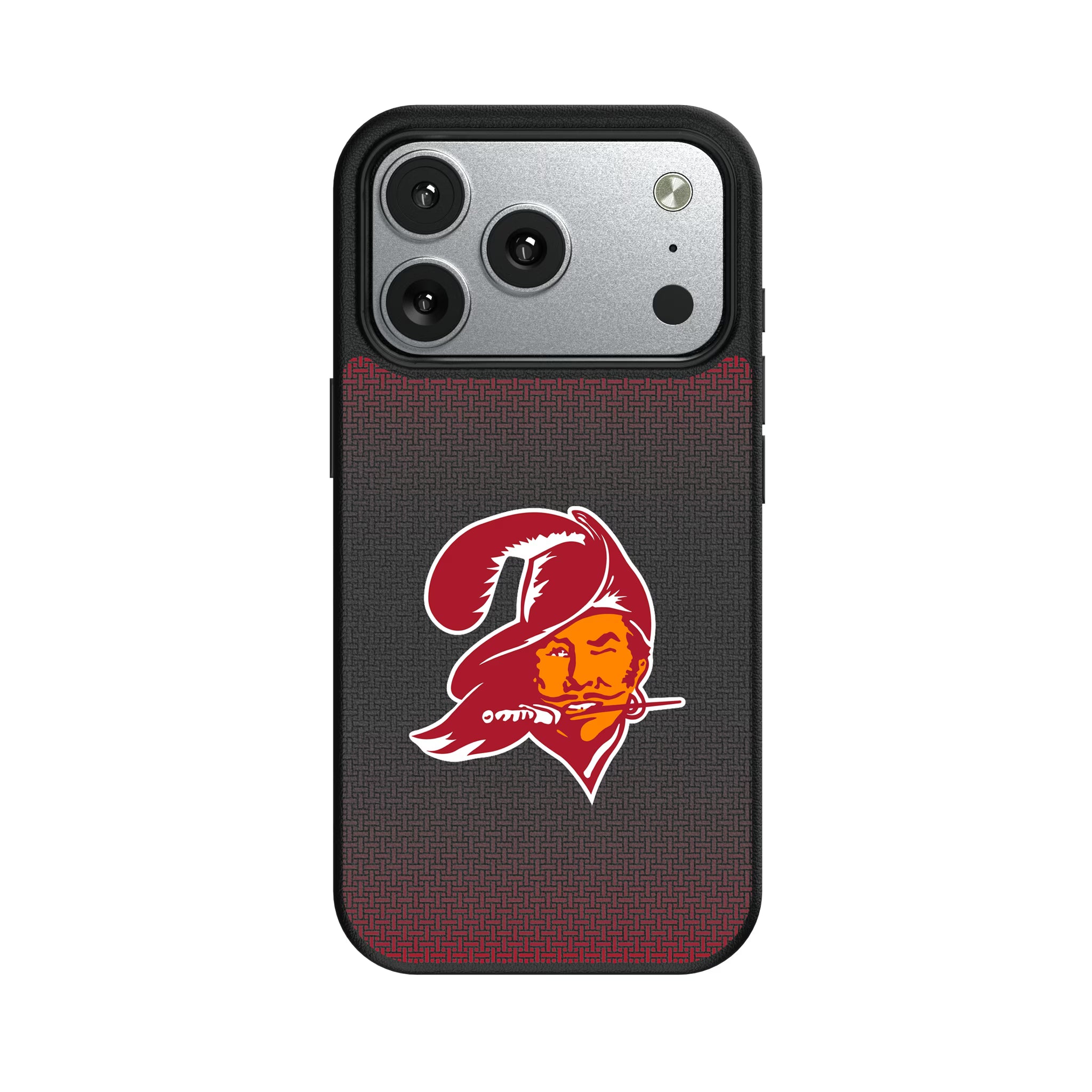 Tampa Bay Buccaneers Historic Collection Linen iPhone MagSafe Compatible Phone Case for Apple iPhone#Device_iPhone 17 Pro