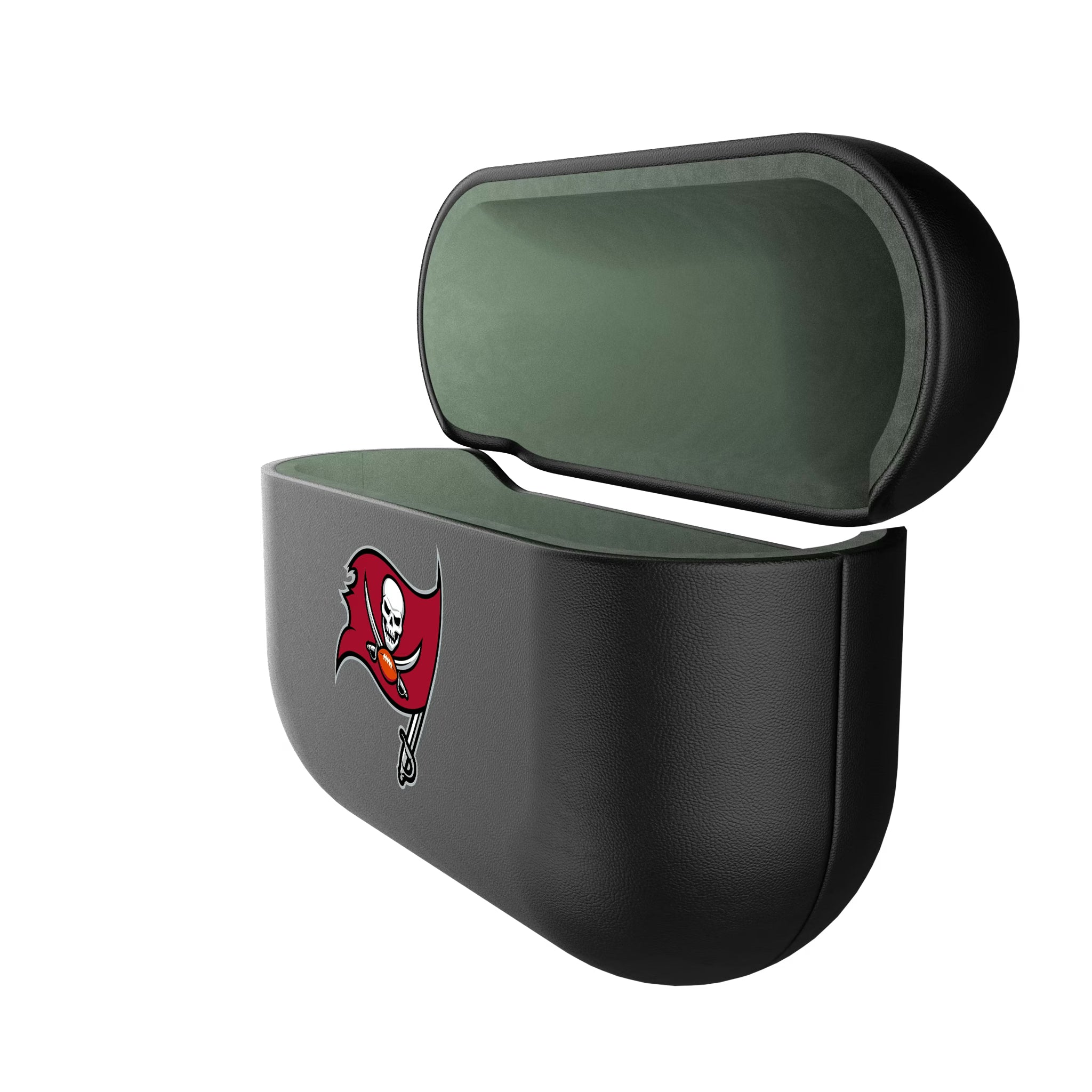 Tampa Bay Buccaneers Insignia AirPods AirPod Case Cover - Isometric View#Device_AirPods Pro 1st Gen
