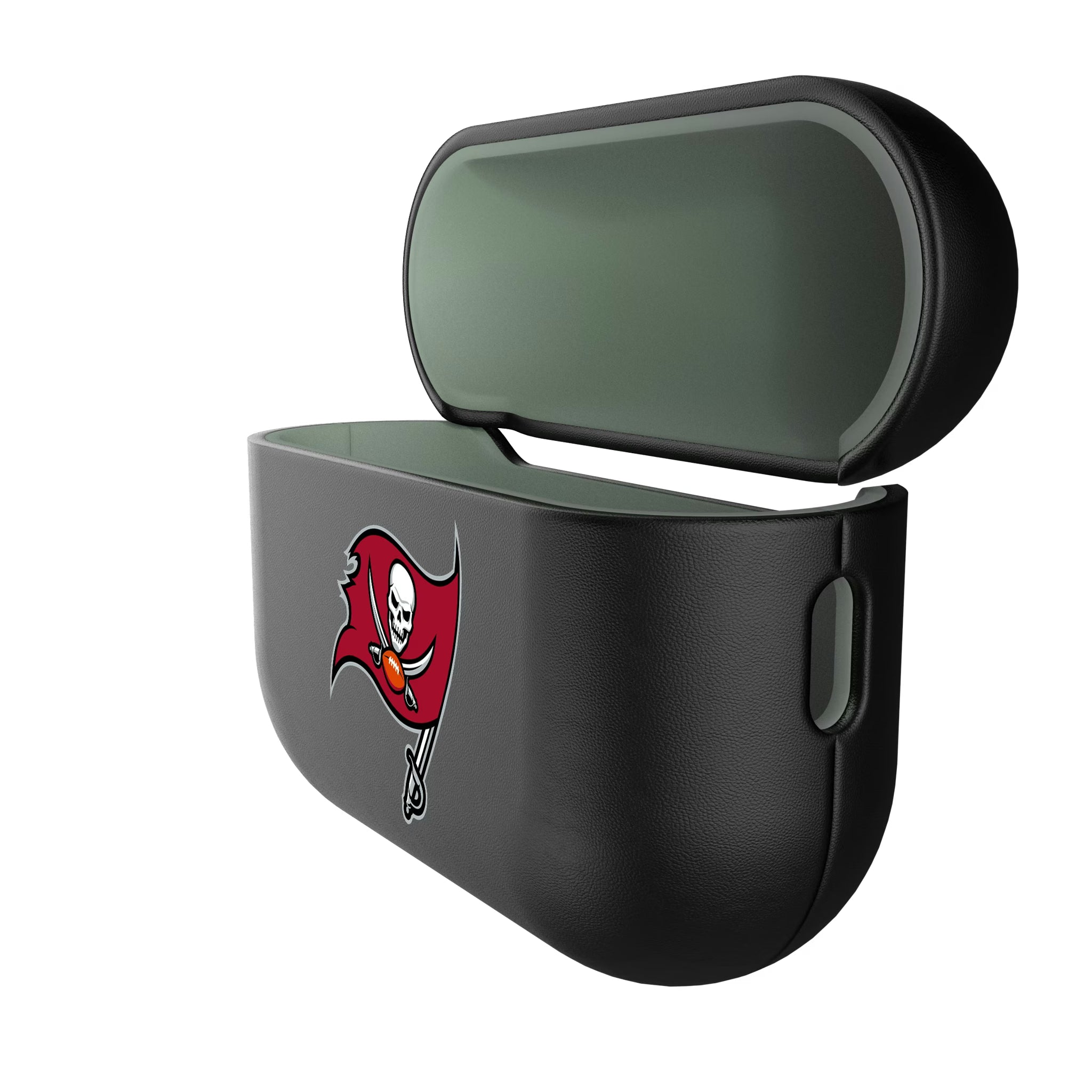 Tampa Bay Buccaneers Insignia AirPods AirPod Case Cover - Isometric View#Device_AirPods Pro 3