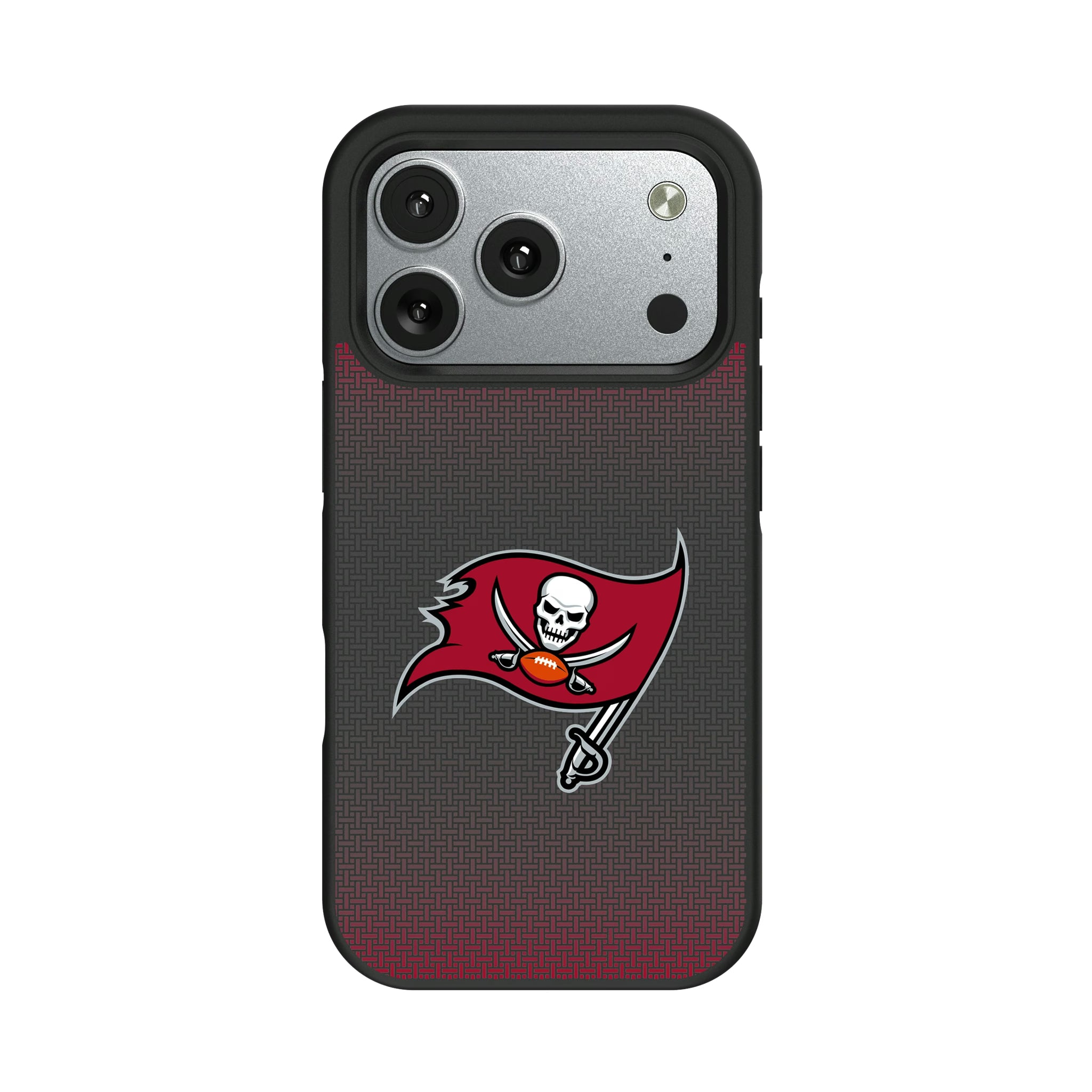 Tampa Bay Buccaneers Linen iPhone Bump Phone Case for Apple iPhone#Device_iPhone 17 Pro