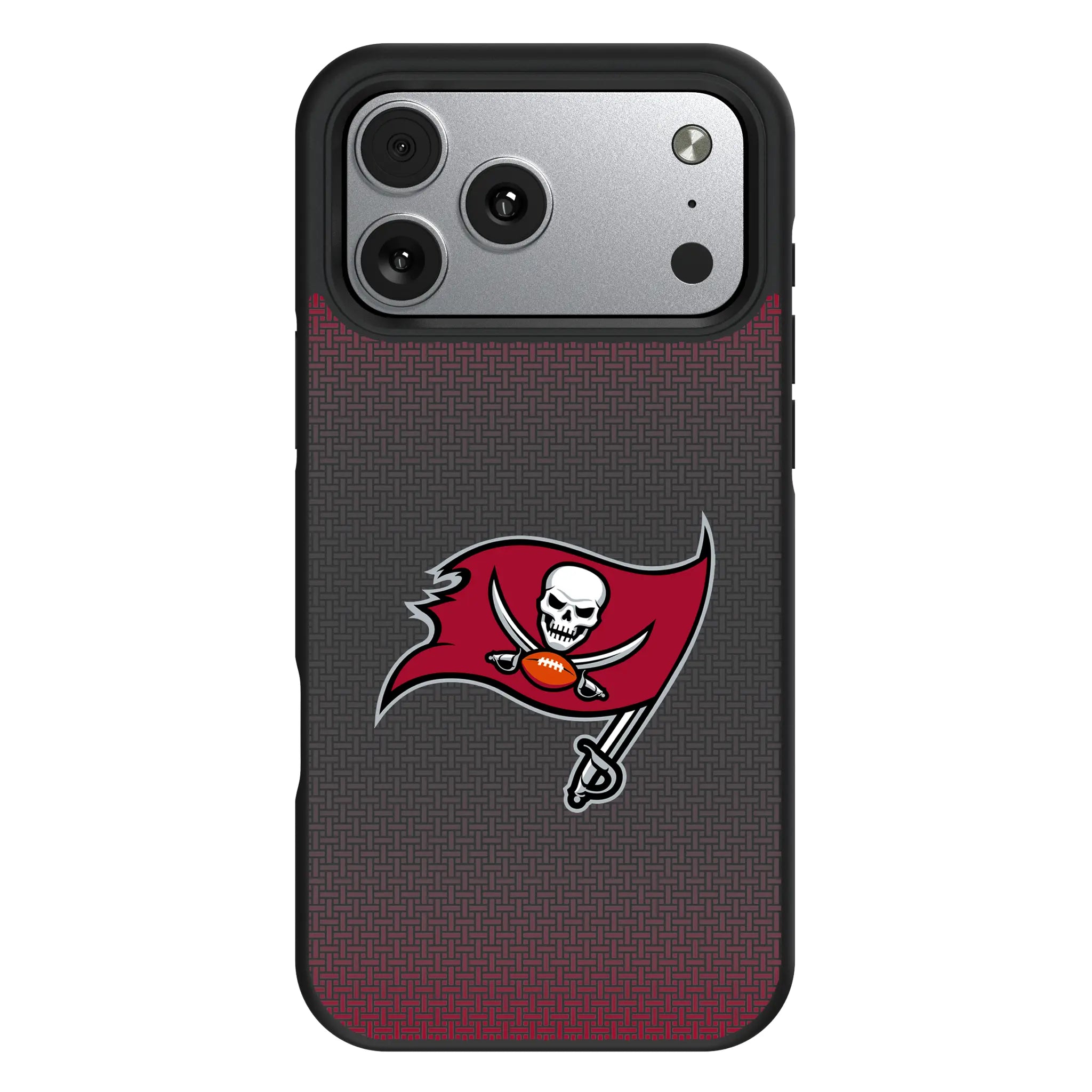 Tampa Bay Buccaneers Linen iPhone Bump Phone Case for Apple iPhone#Device_iPhone 17 Pro Max