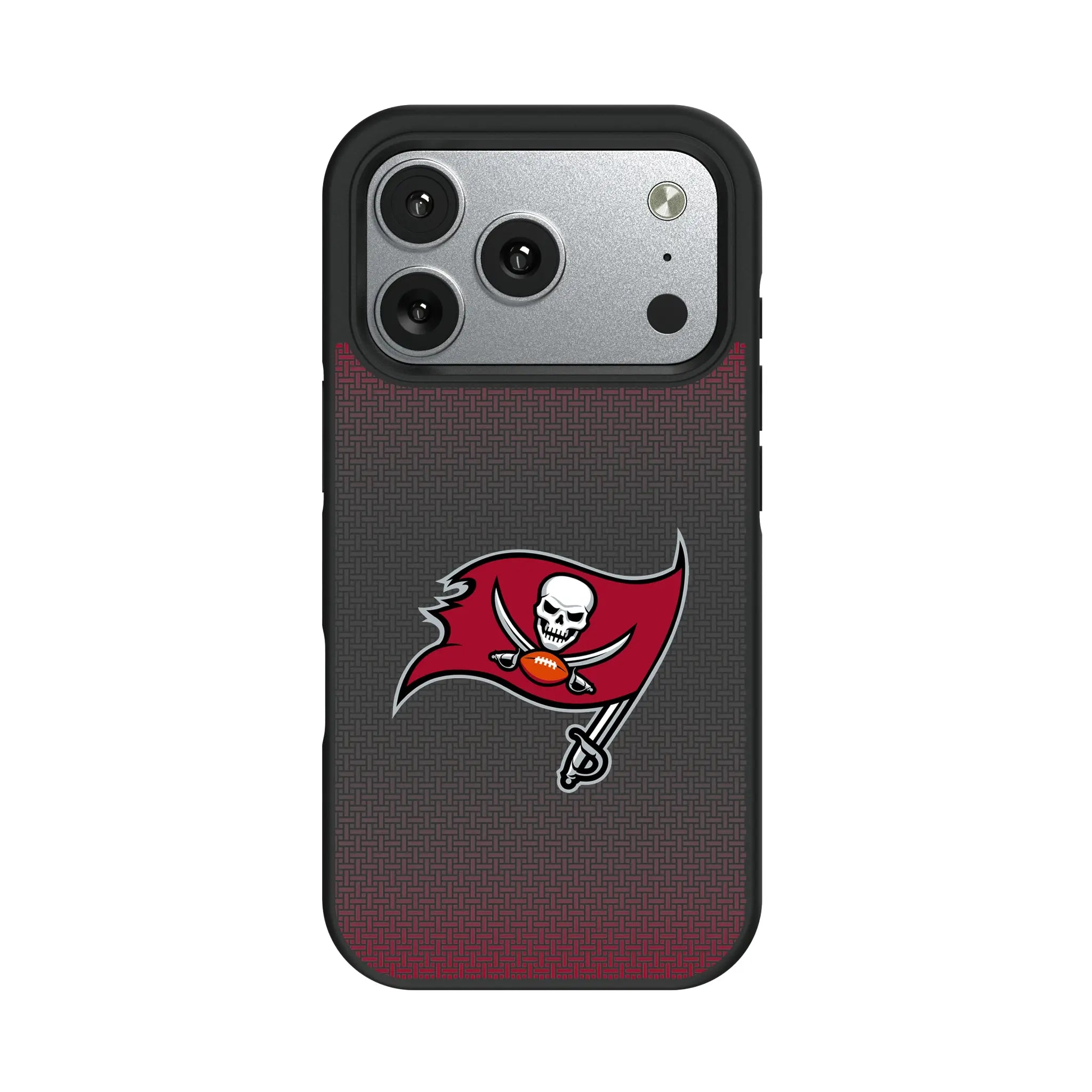 Tampa Bay Buccaneers Linen iPhone Bump Phone Case for Apple iPhone#Device_iPhone 17 Pro