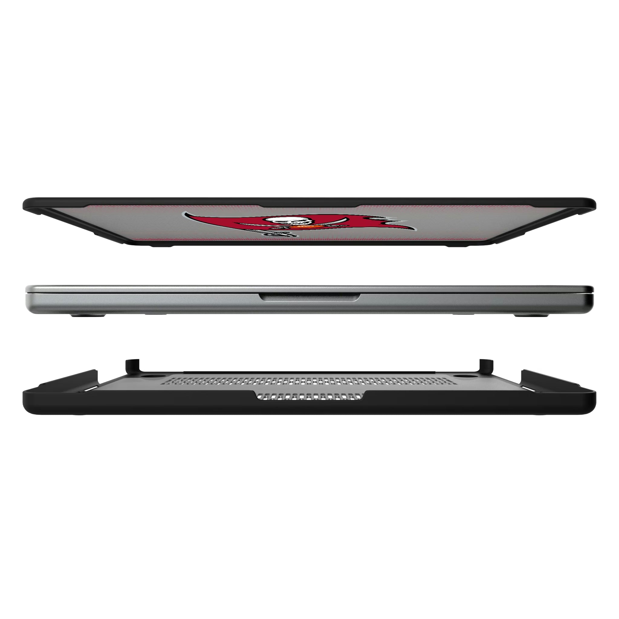 Tampa Bay Buccaneers Linen MacBook Laptop Case for Apple MacBook#Device_MacBook Pro (14-inch, 2021) / MacBook Pro (14-inch, 2023) / MacBook Pro (14-inch, 2024)