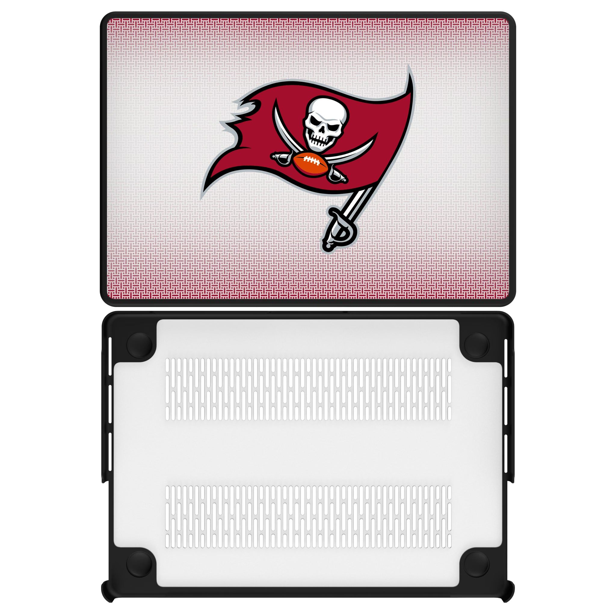 Tampa Bay Buccaneers Linen MacBook Laptop Case for Apple MacBook#Device_MacBook Pro (14-inch, 2021) / MacBook Pro (14-inch, 2023) / MacBook Pro (14-inch, 2024)