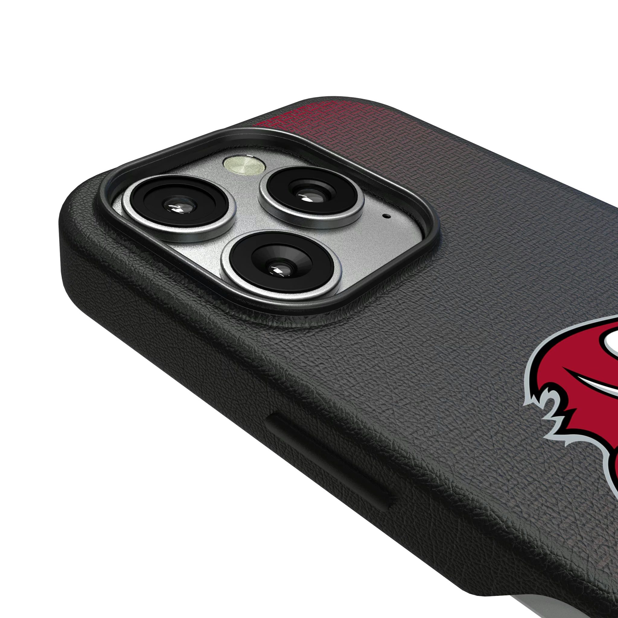 Tampa Bay Buccaneers Linen iPhone MagSafe Compatible Phone Case for Apple iPhone - Detail