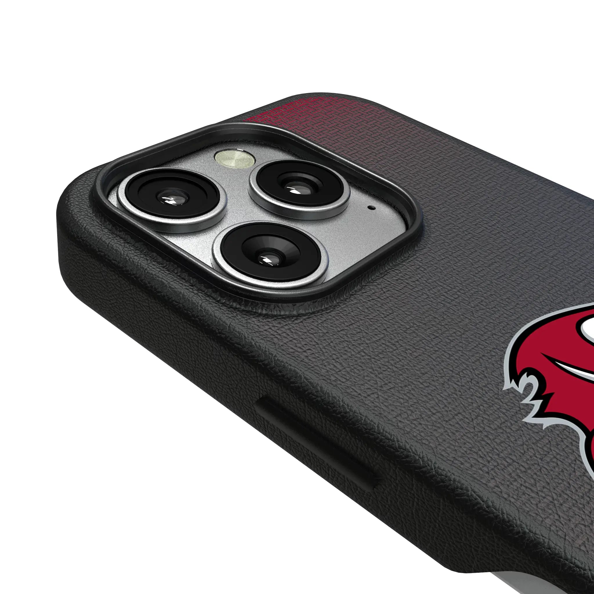 Tampa Bay Buccaneers Linen iPhone MagSafe Compatible Phone Case for Apple iPhone - Detail