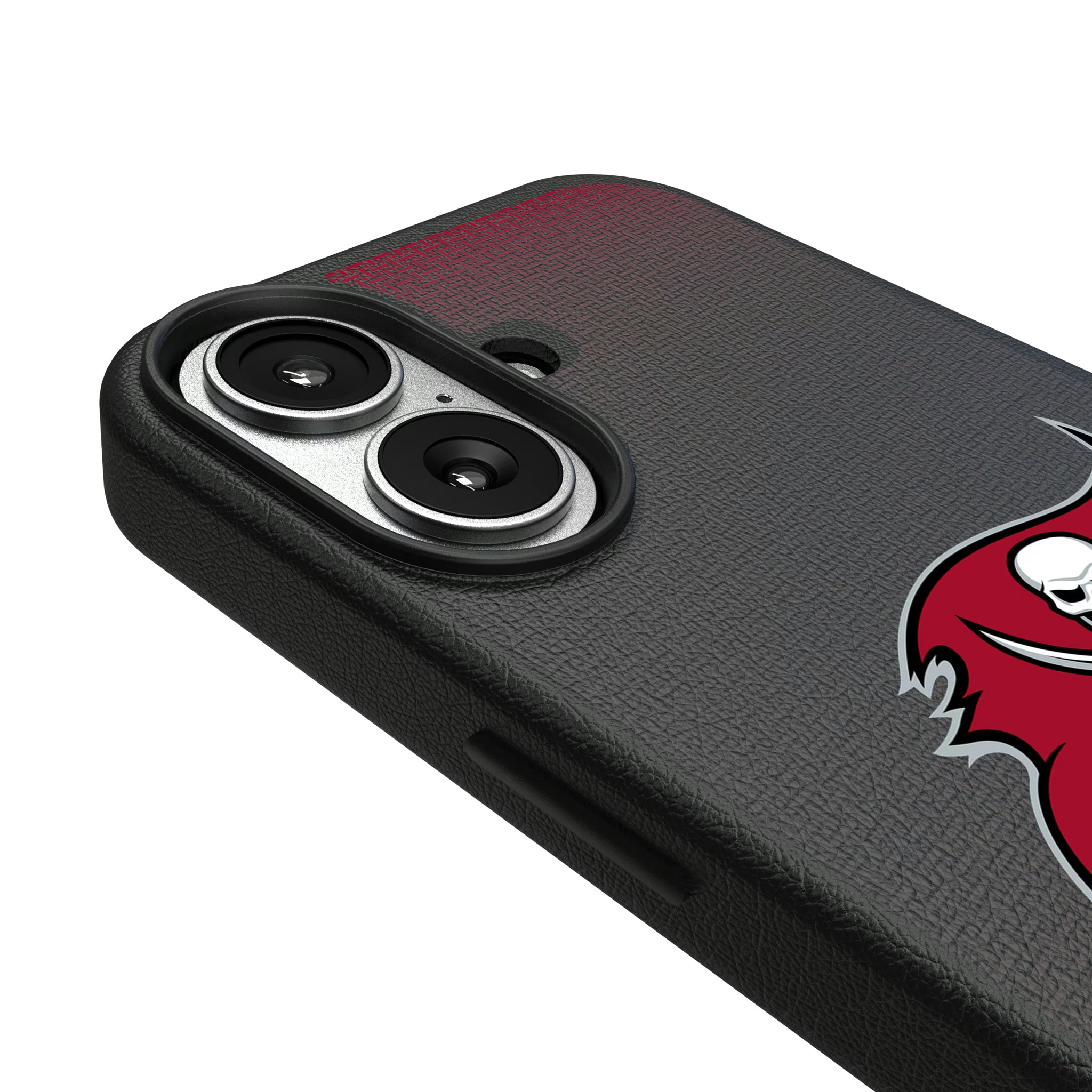 Tampa Bay Buccaneers Linen iPhone MagSafe Compatible Phone Case for Apple iPhone - Detail#Device_iPhone 17
