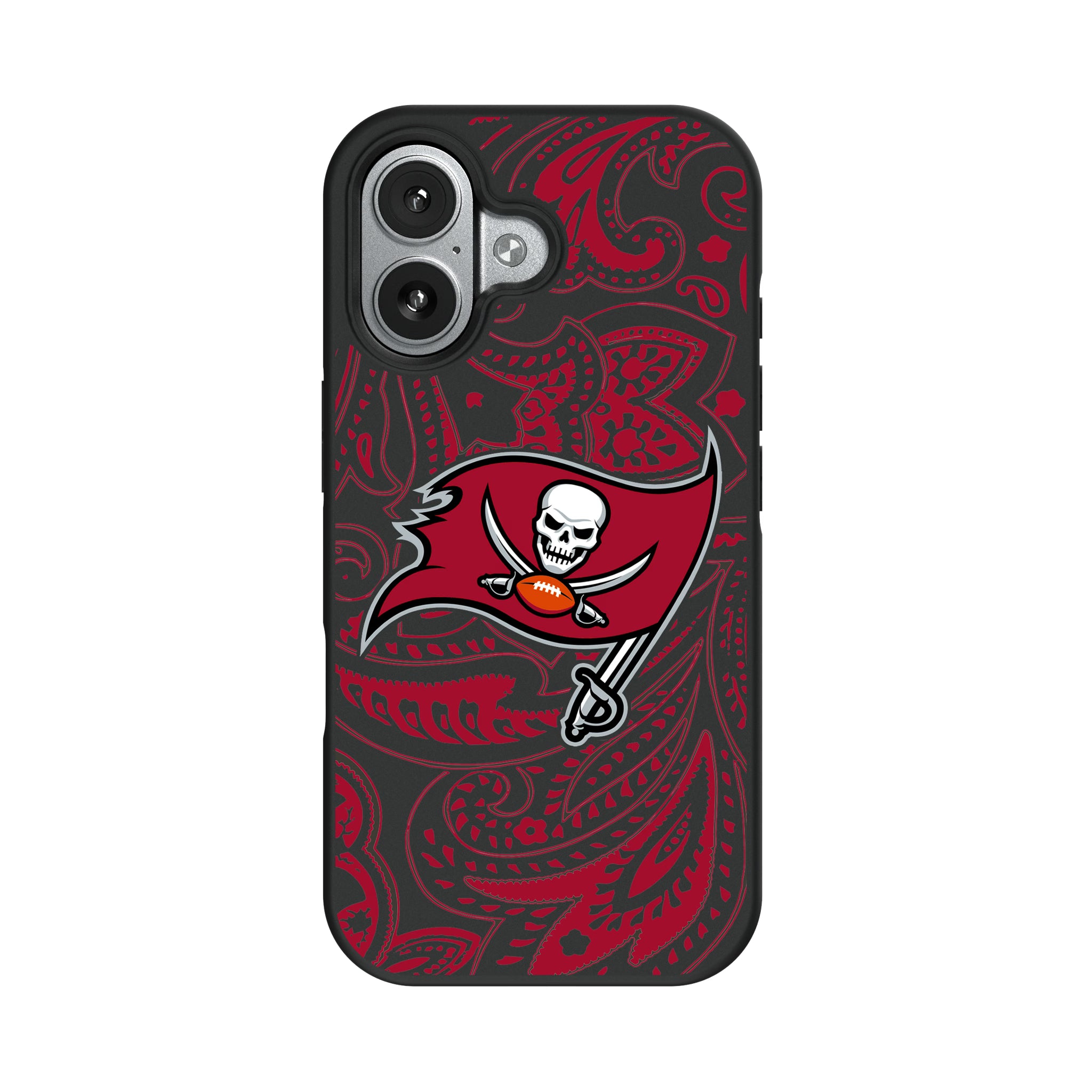 Tampa Bay Buccaneers Paisley iPhone Bump Phone Case for Apple iPhone#Device_iPhone 17