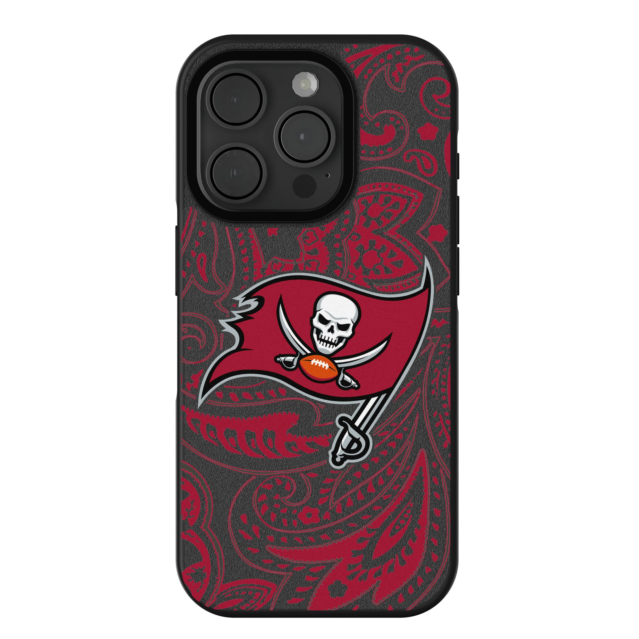 Tampa Bay Buccaneers Paisley iPhone Bump Phone Case for Apple iPhone