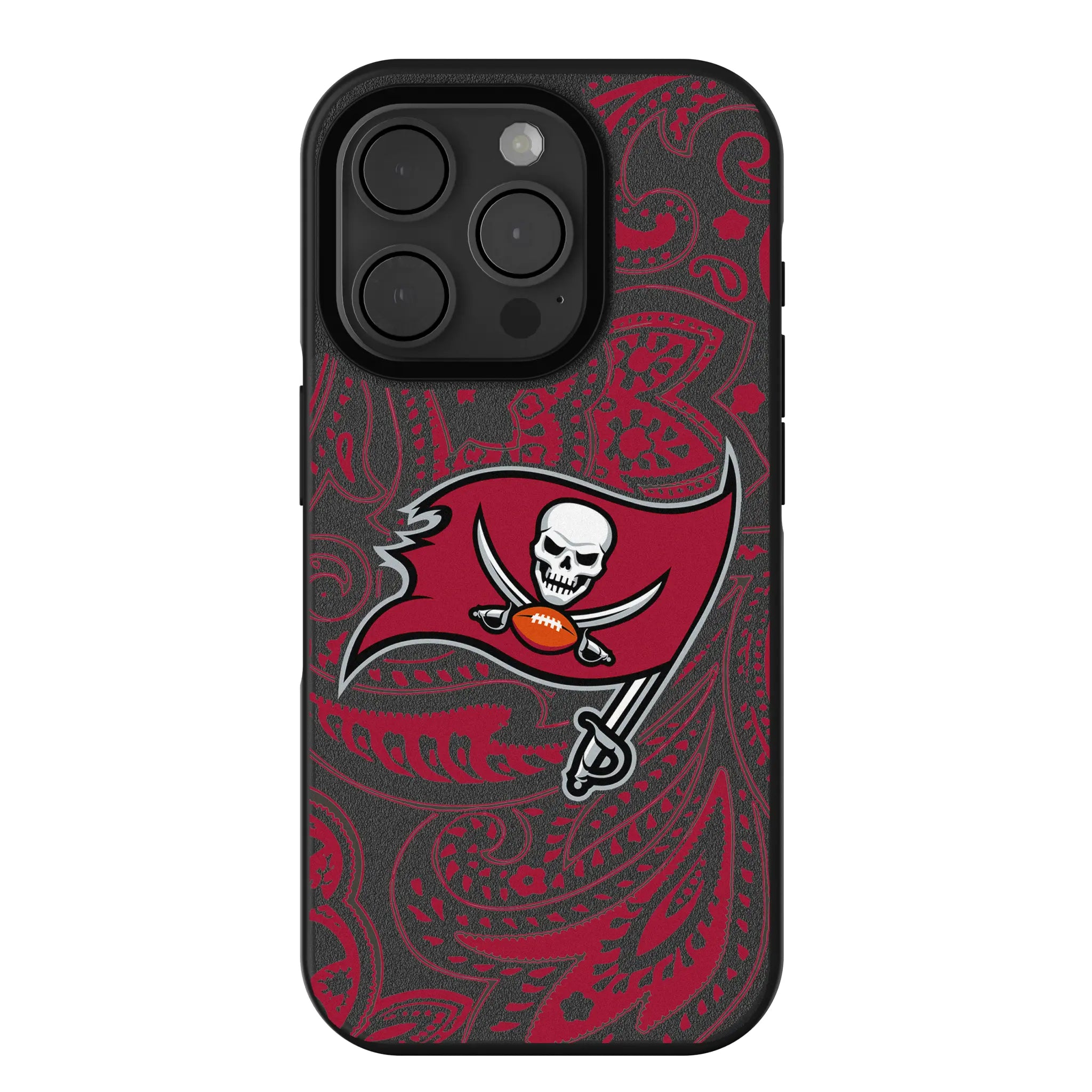 Tampa Bay Buccaneers Paisley iPhone Bump Phone Case for Apple iPhone