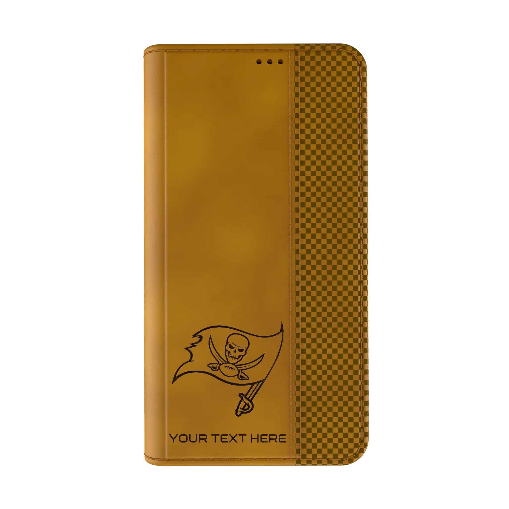 Tampa Bay Buccaneers Personalized Burn iPhone Folio Phone Case for Apple iPhone
