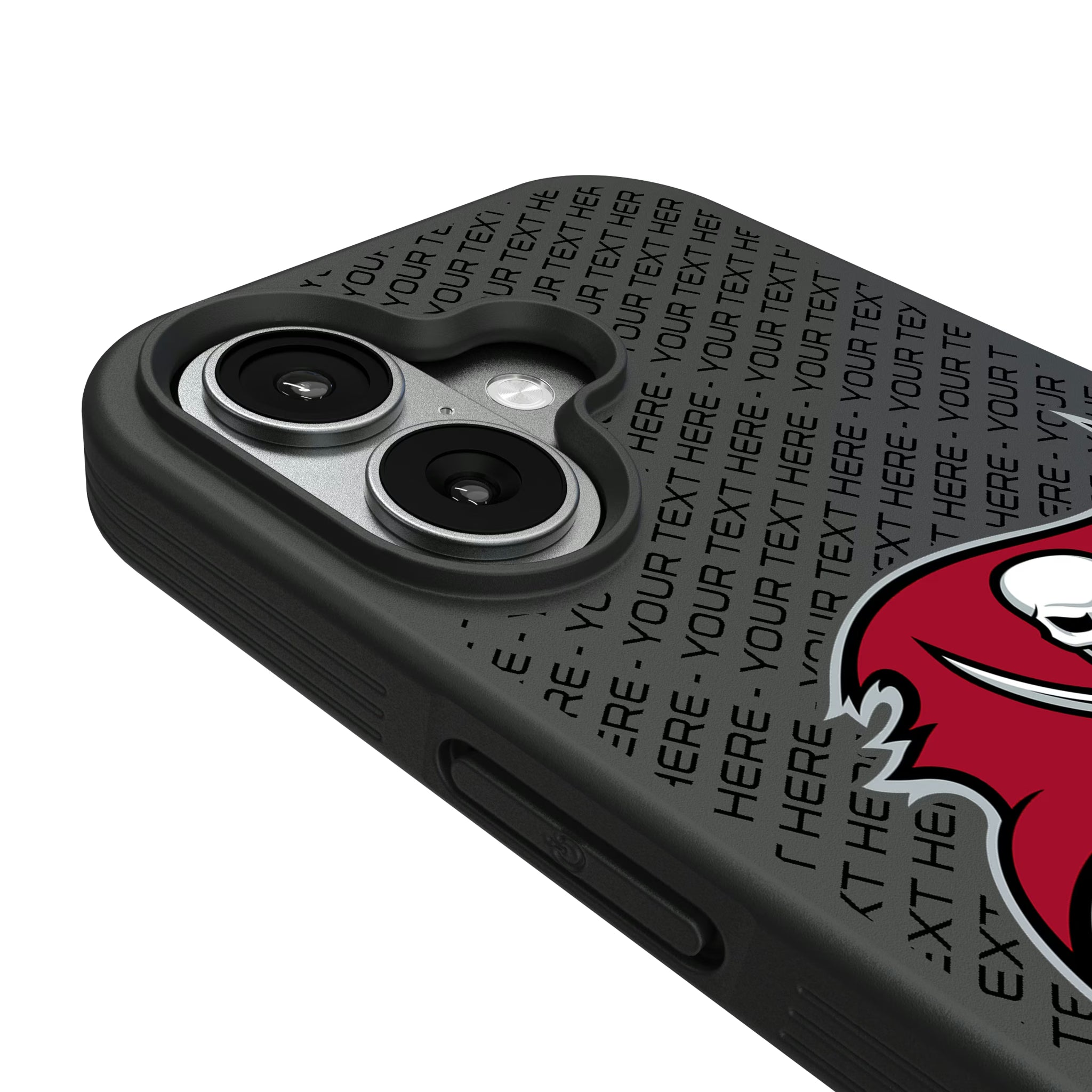 Tampa Bay Buccaneers Personalized EndZone Plus iPhone Bump Phone Case for Apple iPhone - Detail#Device_iPhone 17
