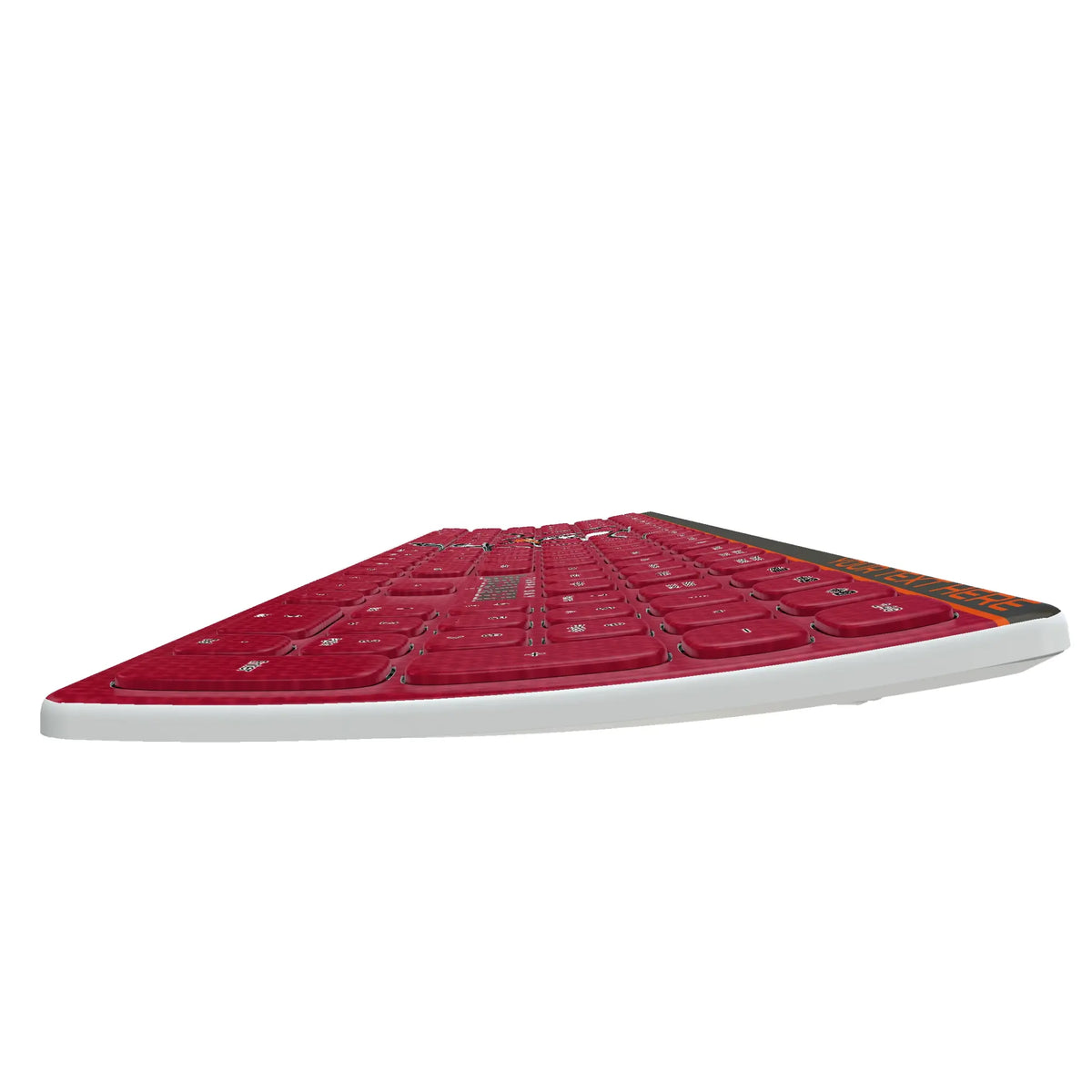 Tampa Bay Buccaneers Personalized Endzone Solid KKB605 Curved Wireless Keyboard