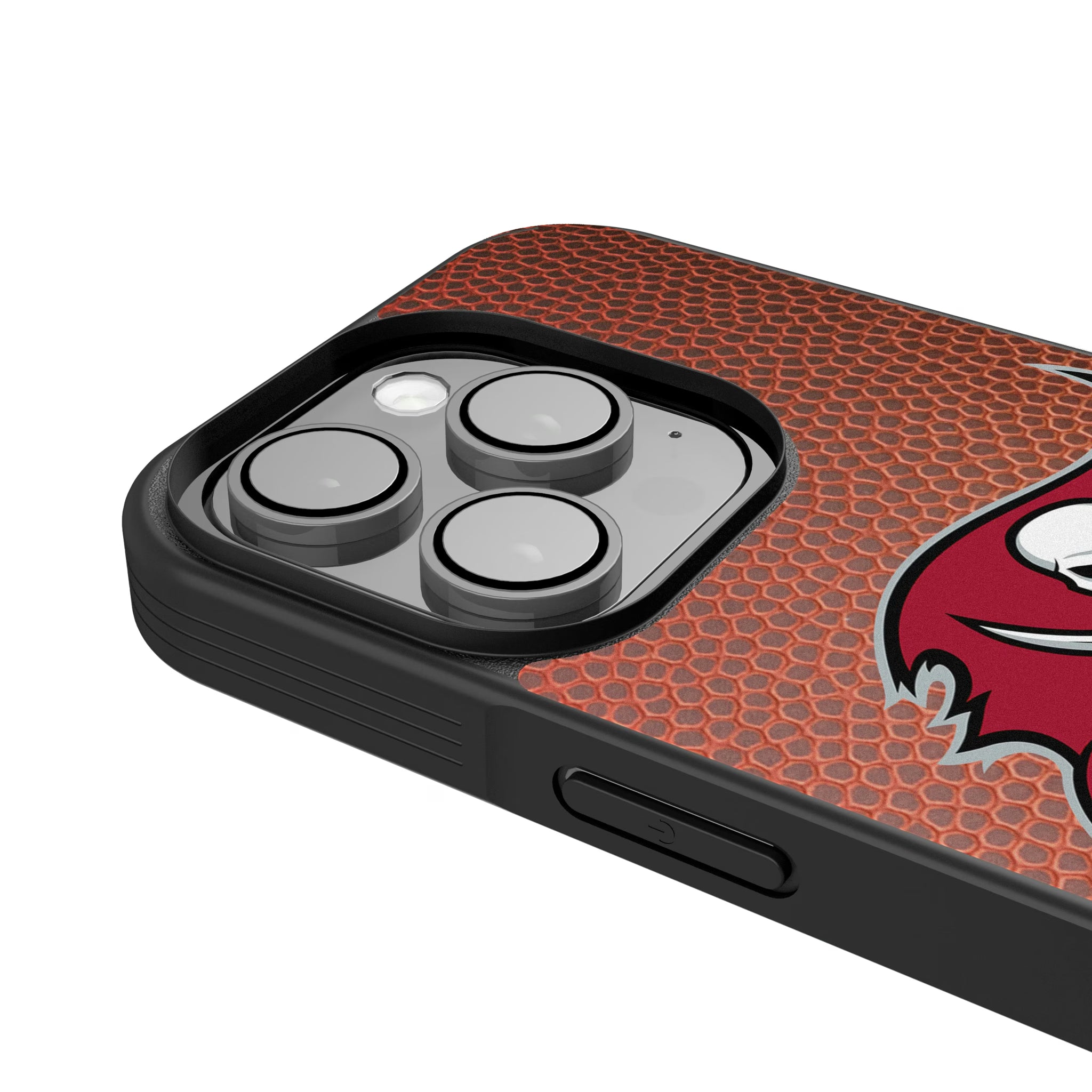 Tampa Bay Buccaneers Personalized Football iPhone Bump Phone Case for Apple iPhone - Detail
