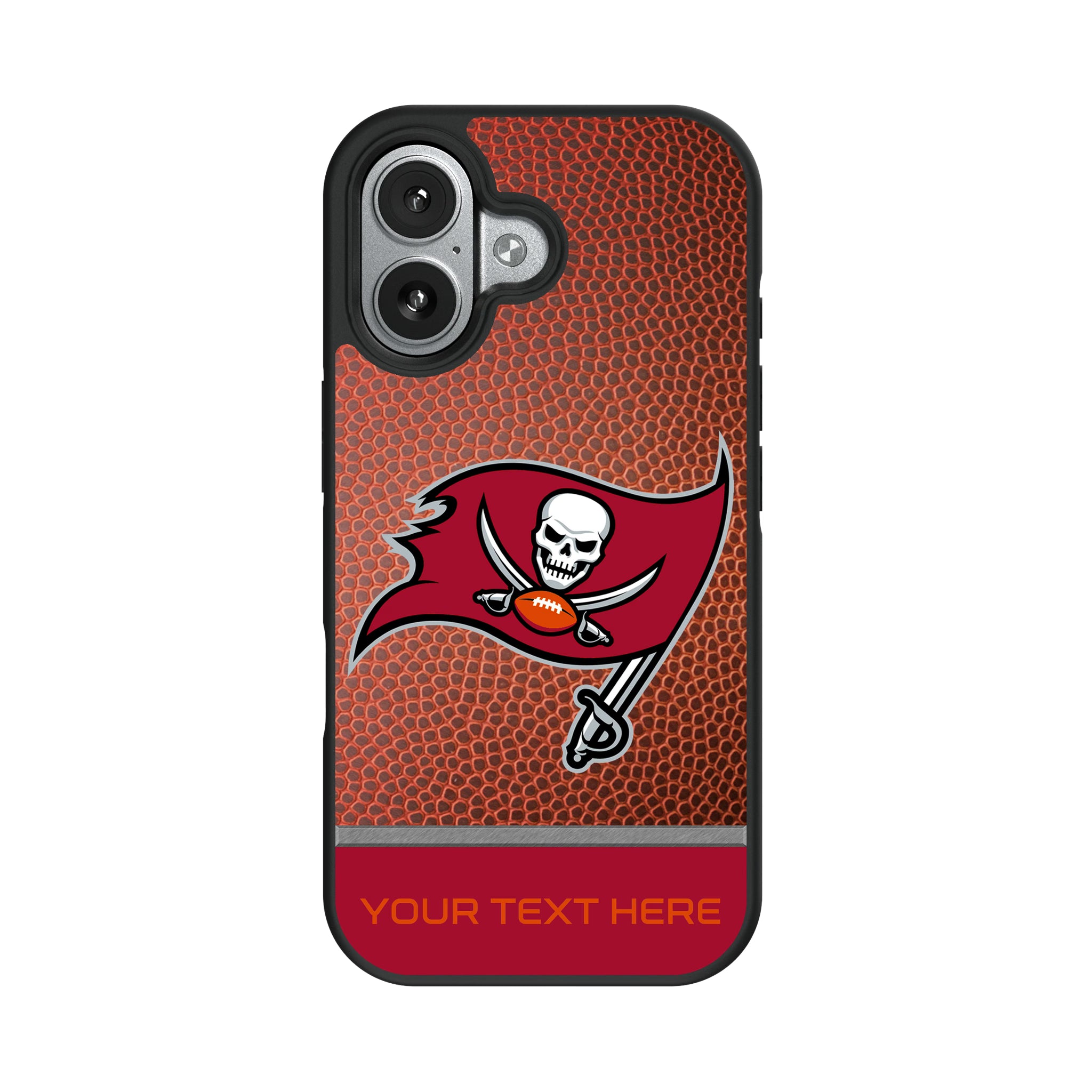 Tampa Bay Buccaneers Personalized Football iPhone Bump Phone Case for Apple iPhone#Device_iPhone 17