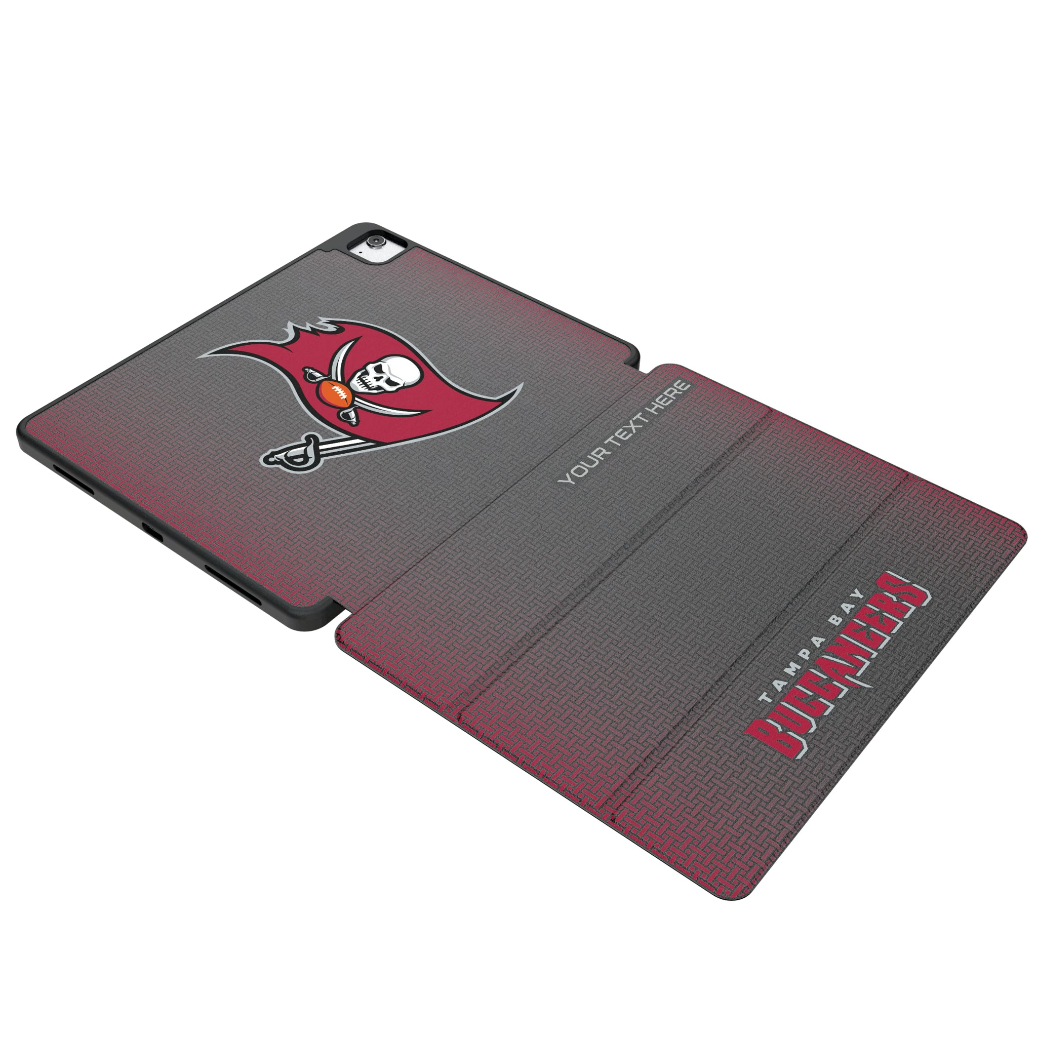 Tampa Bay Buccaneers Personalized Linen iPad Tablet Case for Apple iPad