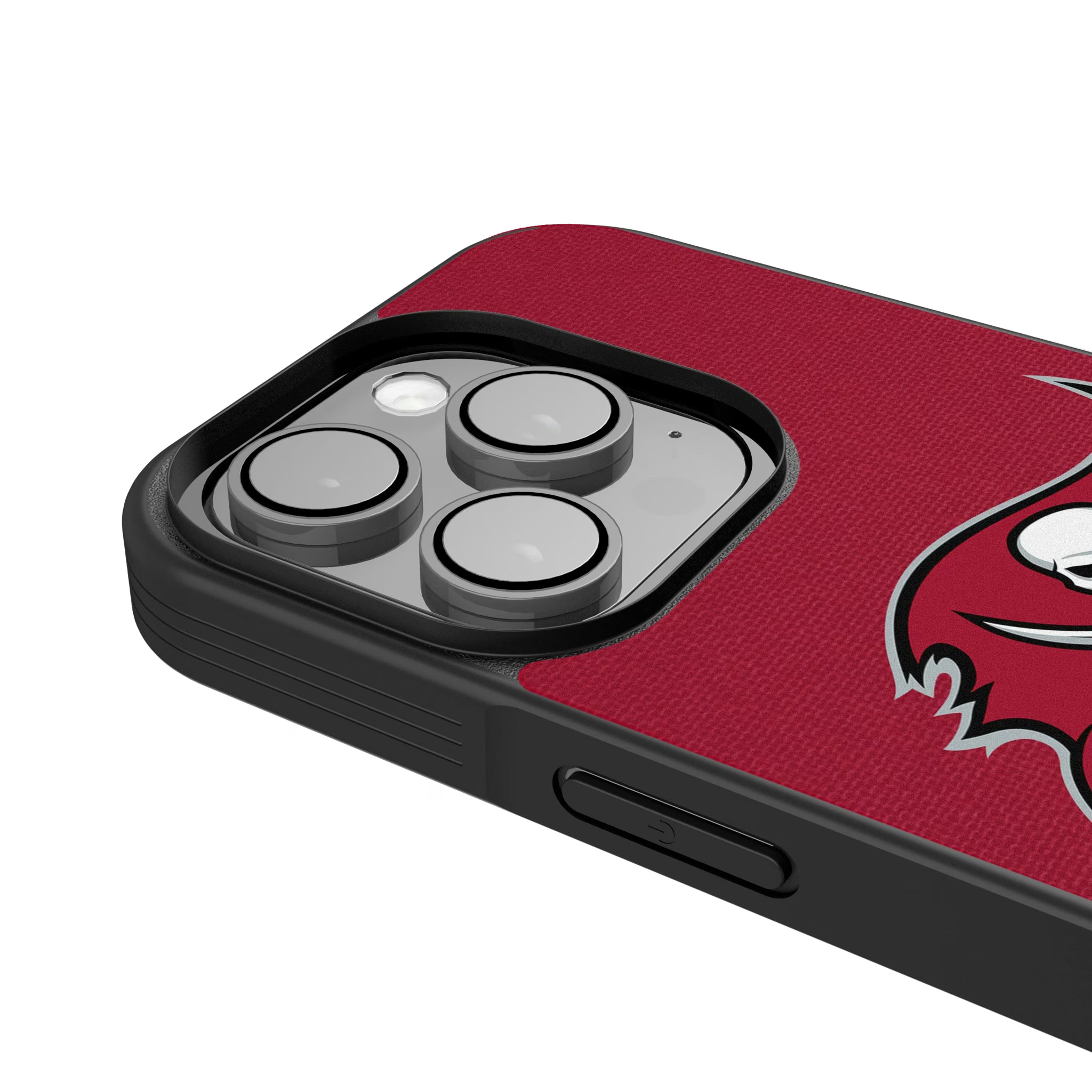 Tampa Bay Buccaneers Personalized Stripe iPhone Bump Phone Case for Apple iPhone - Detail