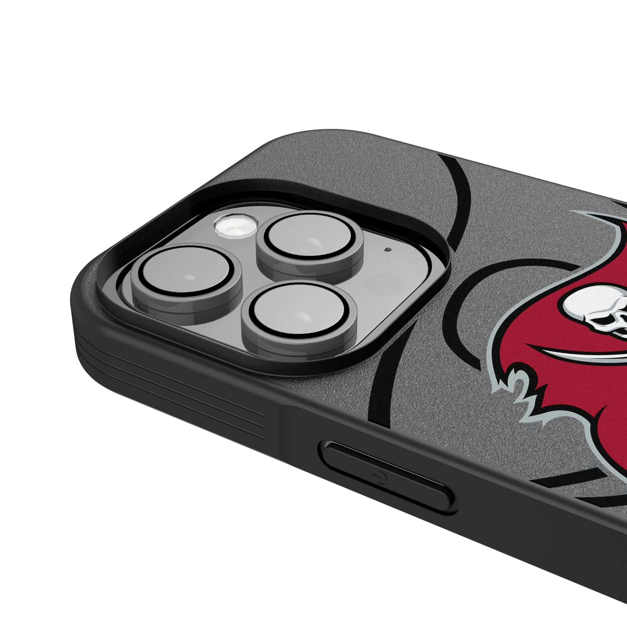 Tampa Bay Buccaneers Personalized Tilt iPhone Bump Phone Case for Apple iPhone - Detail