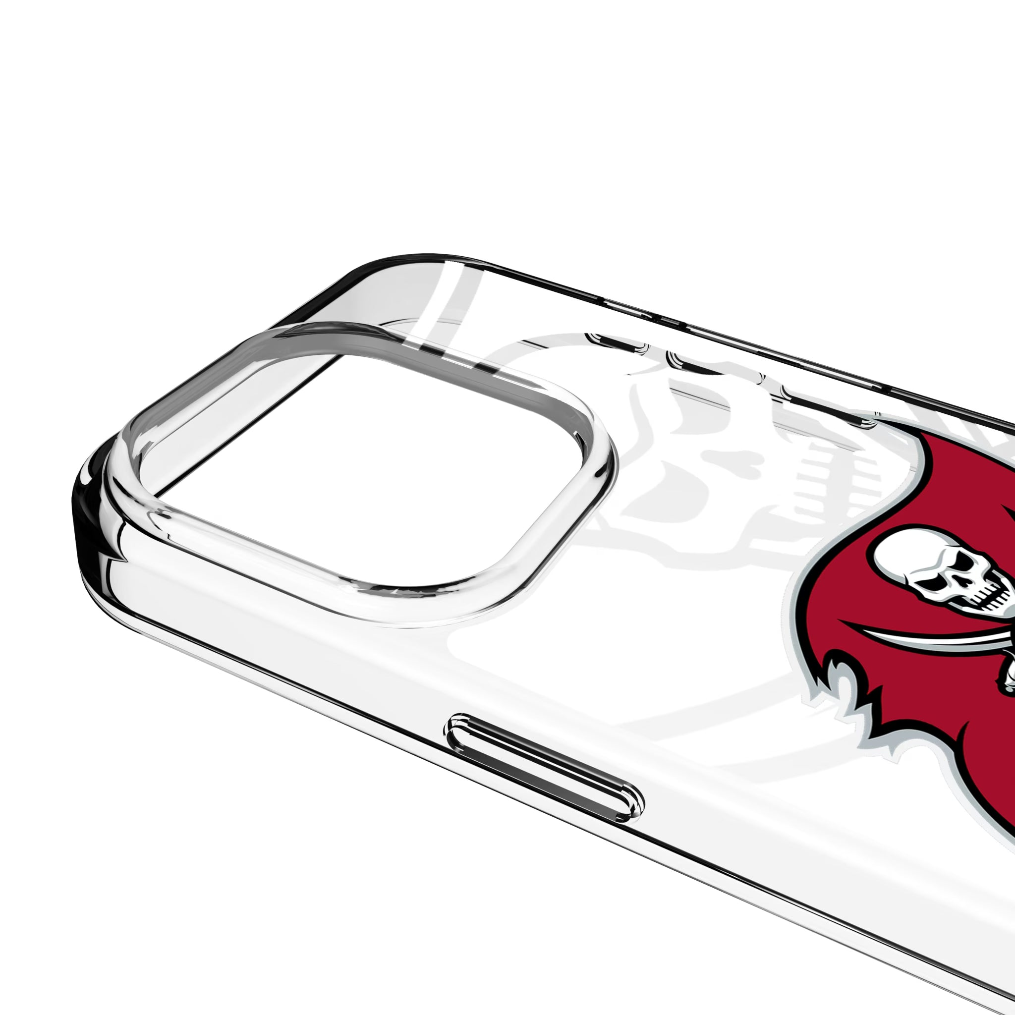 Tampa Bay Buccaneers Personalized Tilt iPhone Clear Phone Case for Apple iPhone - Detail