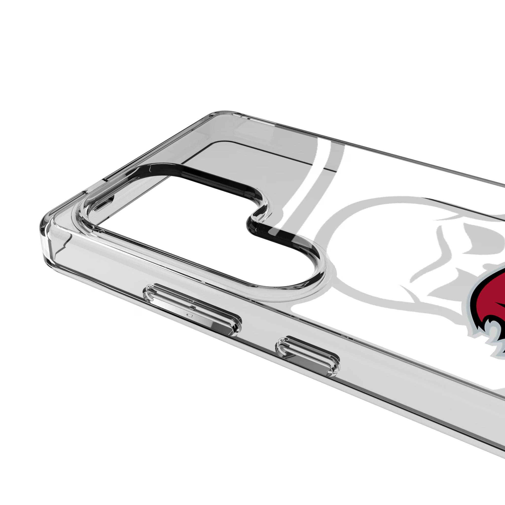 Tampa Bay Buccaneers Personalized Tilt Galaxy Clear Phone Case for Samsung Galaxy - Detail