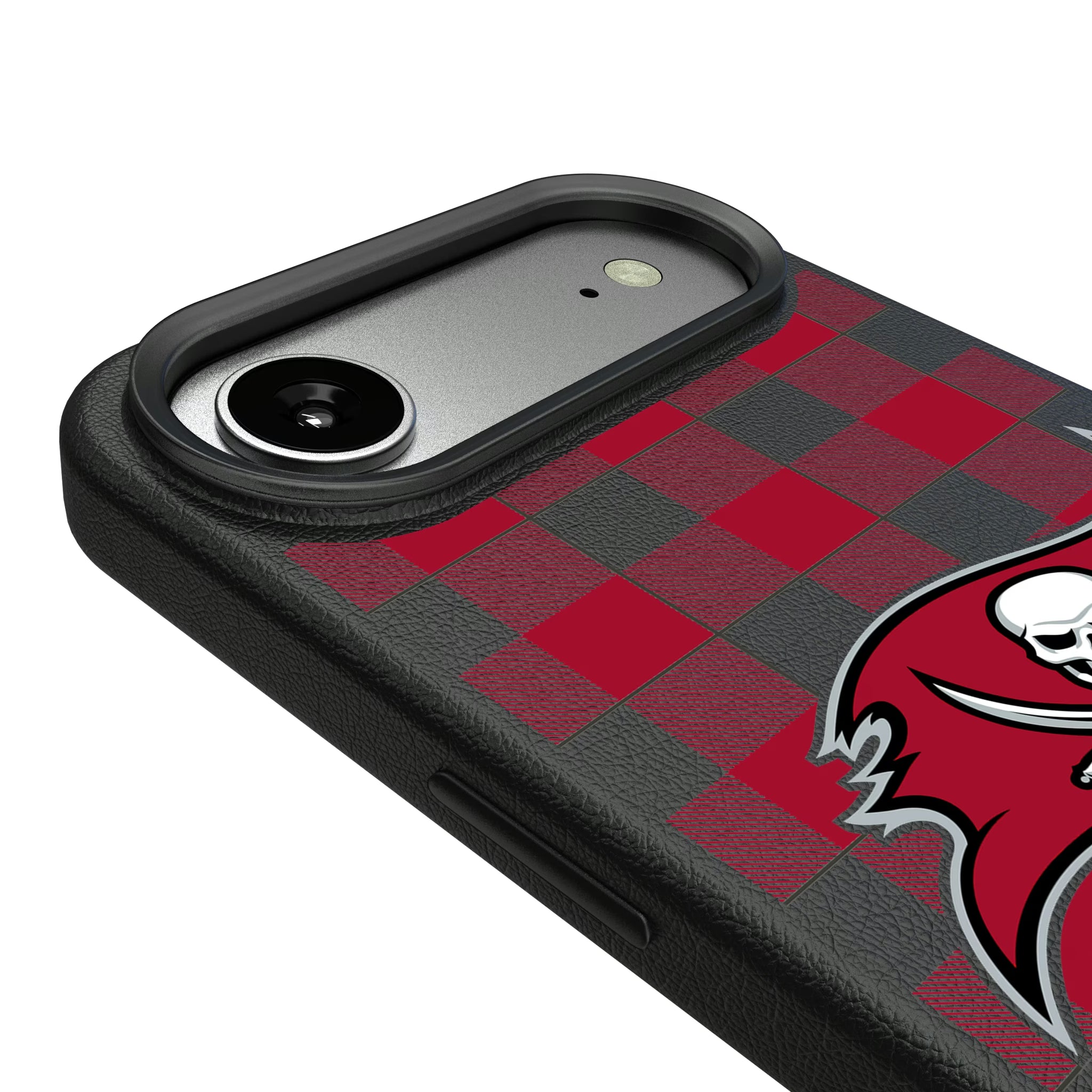 Tampa Bay Buccaneers Plaid iPhone MagSafe Compatible Phone Case for Apple iPhone - Detail#Device_iPhone Air