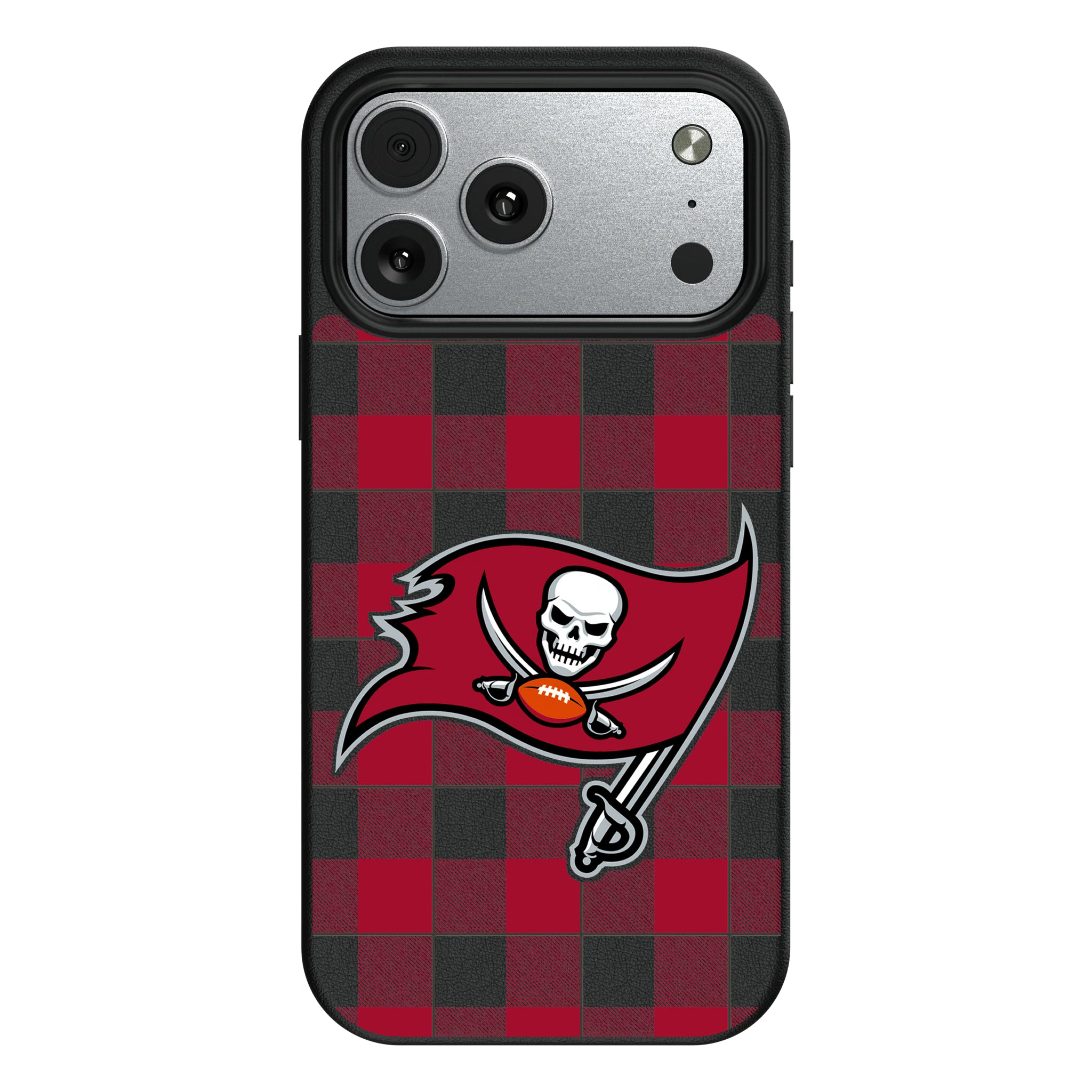 Tampa Bay Buccaneers Plaid iPhone MagSafe Compatible Phone Case for Apple iPhone#Device_iPhone 17 Pro Max
