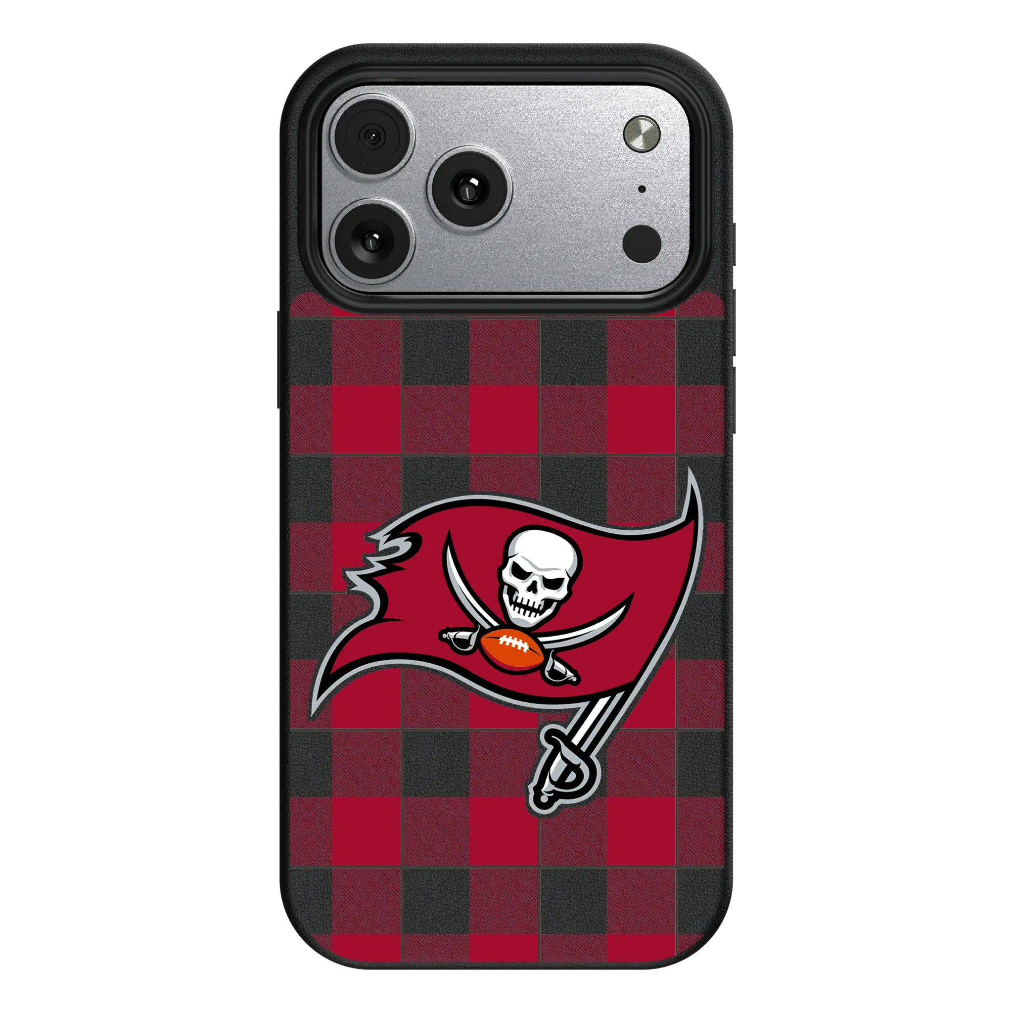 Tampa Bay Buccaneers Plaid iPhone MagSafe Compatible Phone Case for Apple iPhone#Device_iPhone 17 Pro Max
