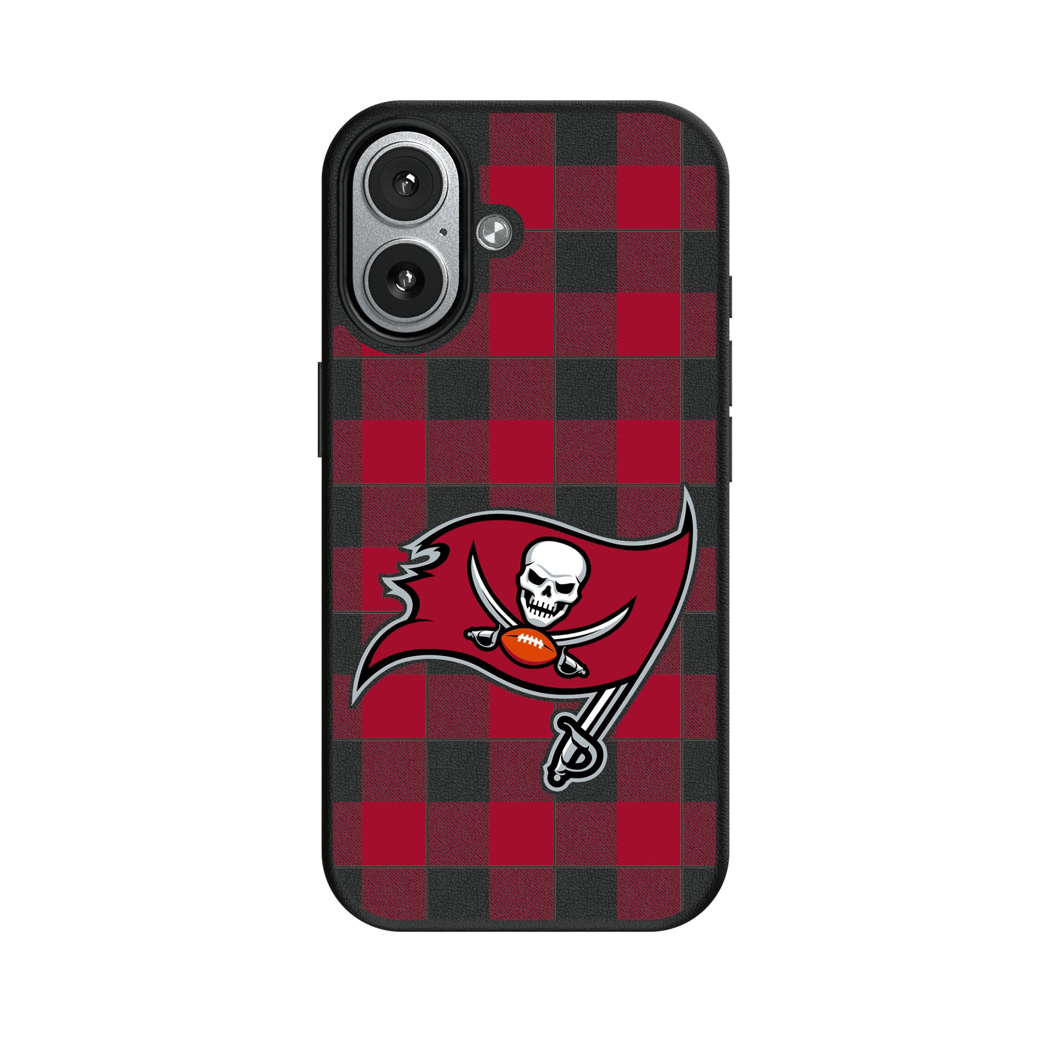 Tampa Bay Buccaneers Plaid iPhone MagSafe Compatible Phone Case for Apple iPhone#Device_iPhone 17