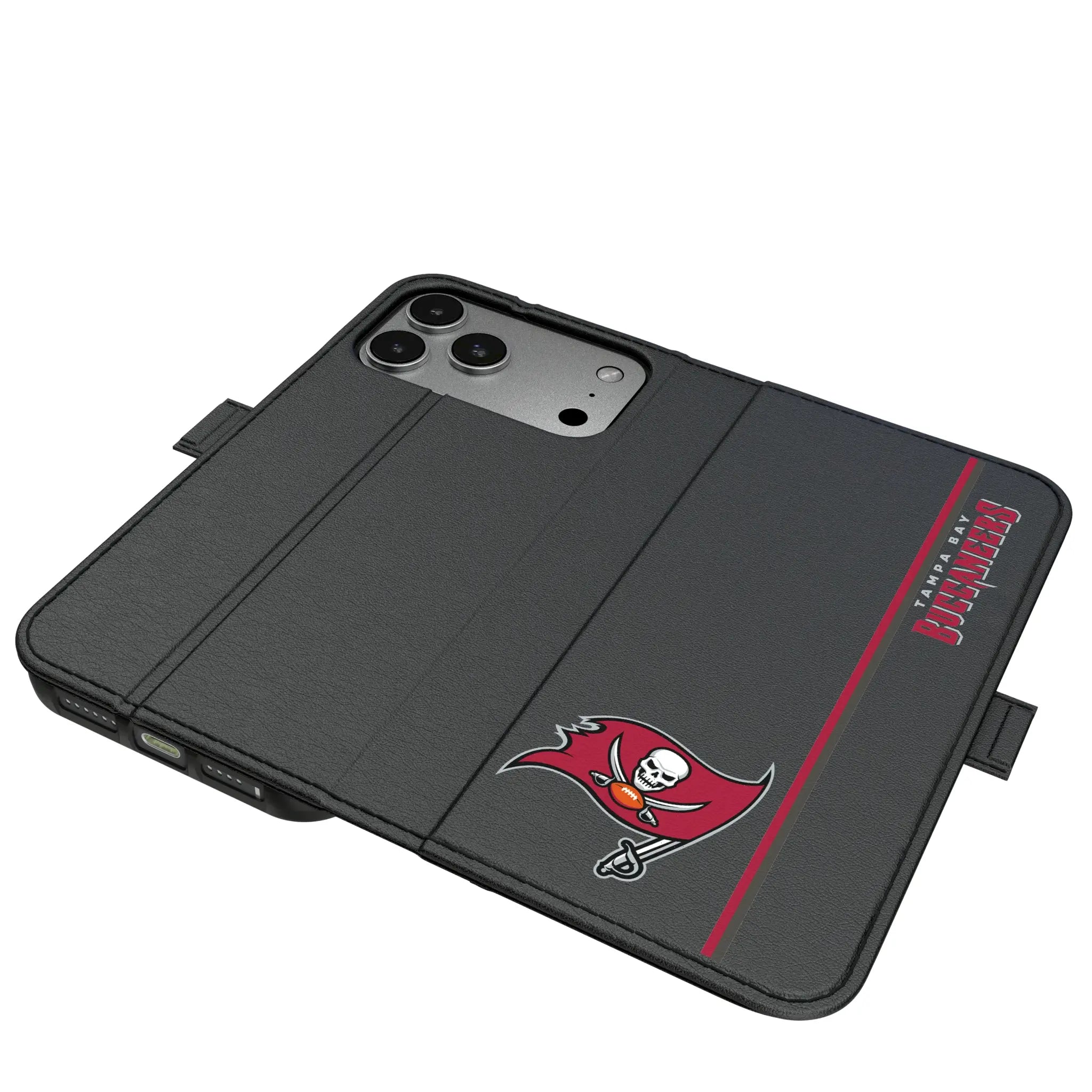 Tampa Bay Buccaneers Sidebar iPhone Folio Phone Case for Apple iPhone#Device_iPhone 17 Pro Max