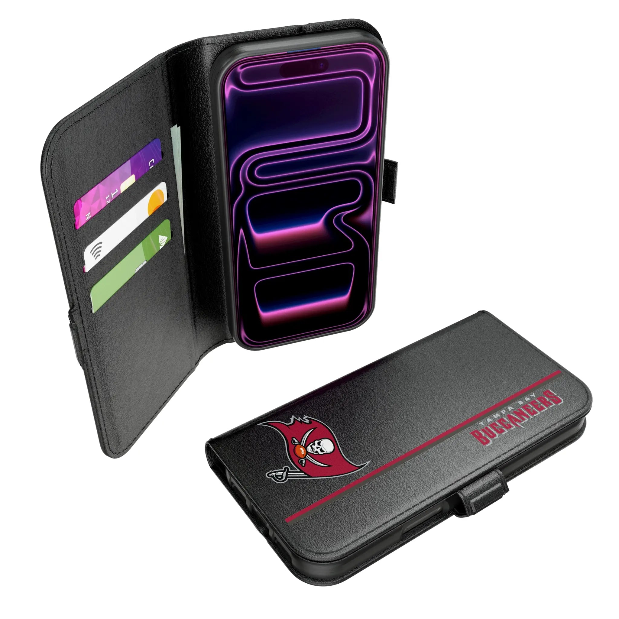 Tampa Bay Buccaneers Sidebar iPhone Folio Phone Case for Apple iPhone#Device_iPhone 17 Pro