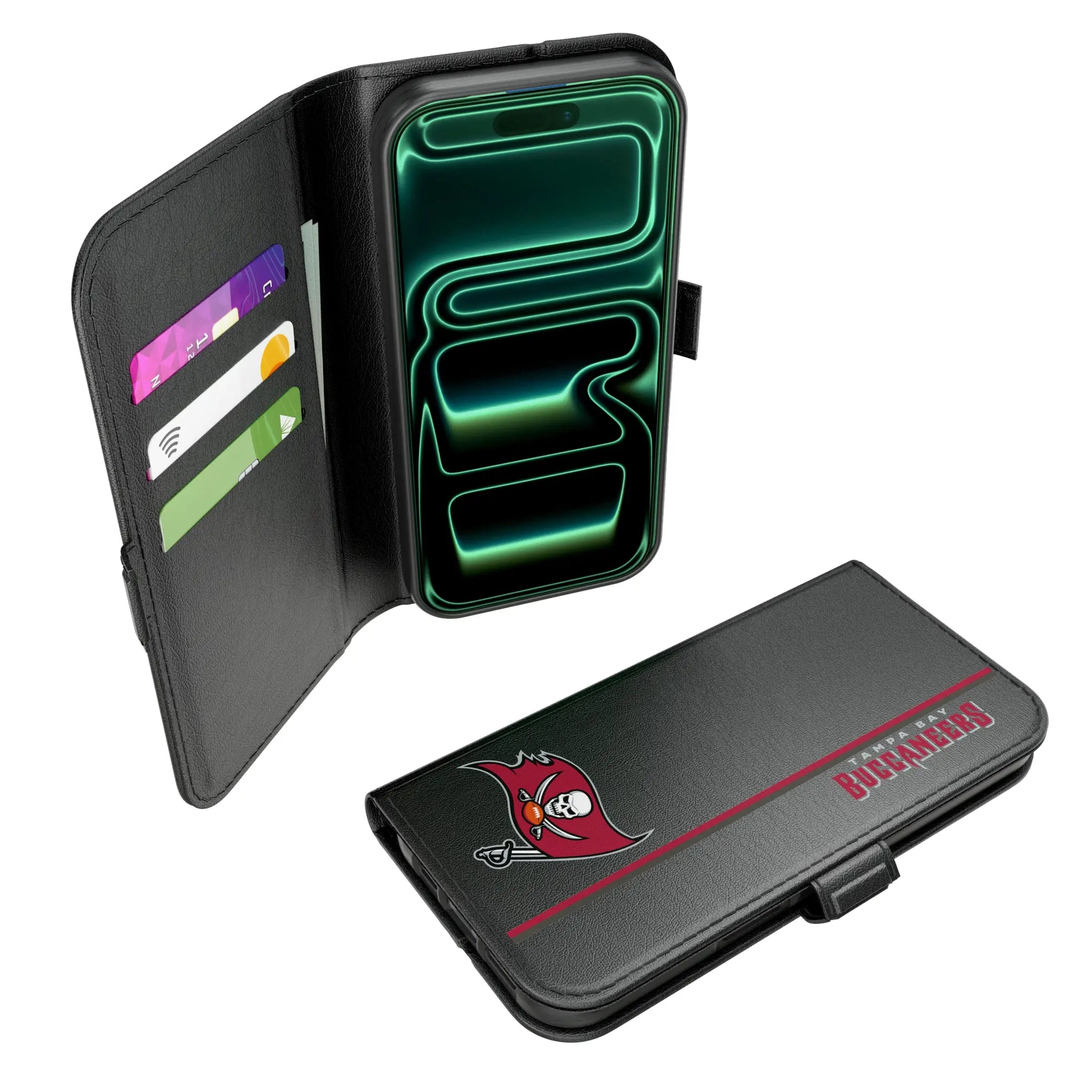 Tampa Bay Buccaneers Sidebar iPhone Folio Phone Case for Apple iPhone#Device_iPhone 17