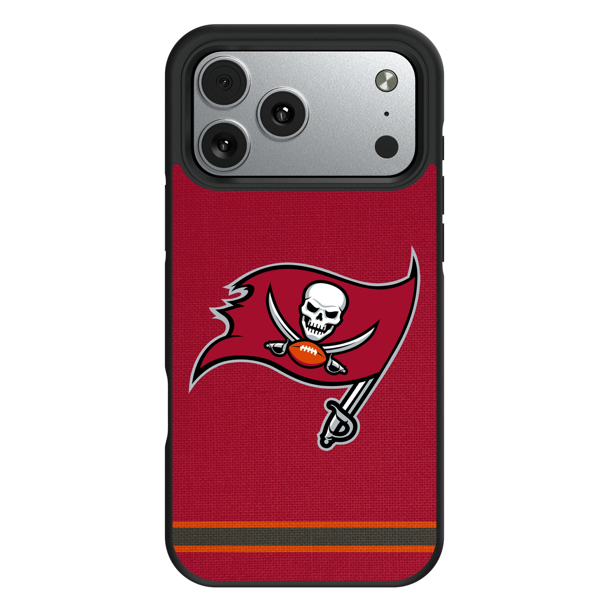 Tampa Bay Buccaneers Stripe iPhone Bump Phone Case for Apple iPhone#Device_iPhone 17 Pro Max