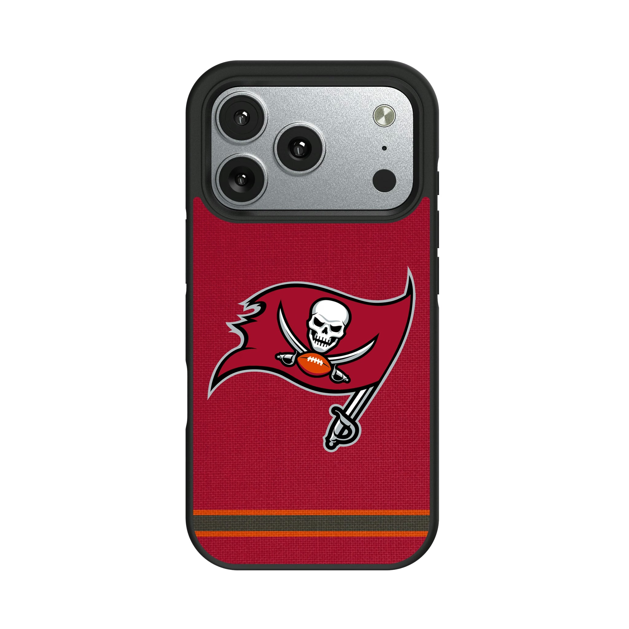 Tampa Bay Buccaneers Stripe iPhone Bump Phone Case for Apple iPhone#Device_iPhone 17 Pro