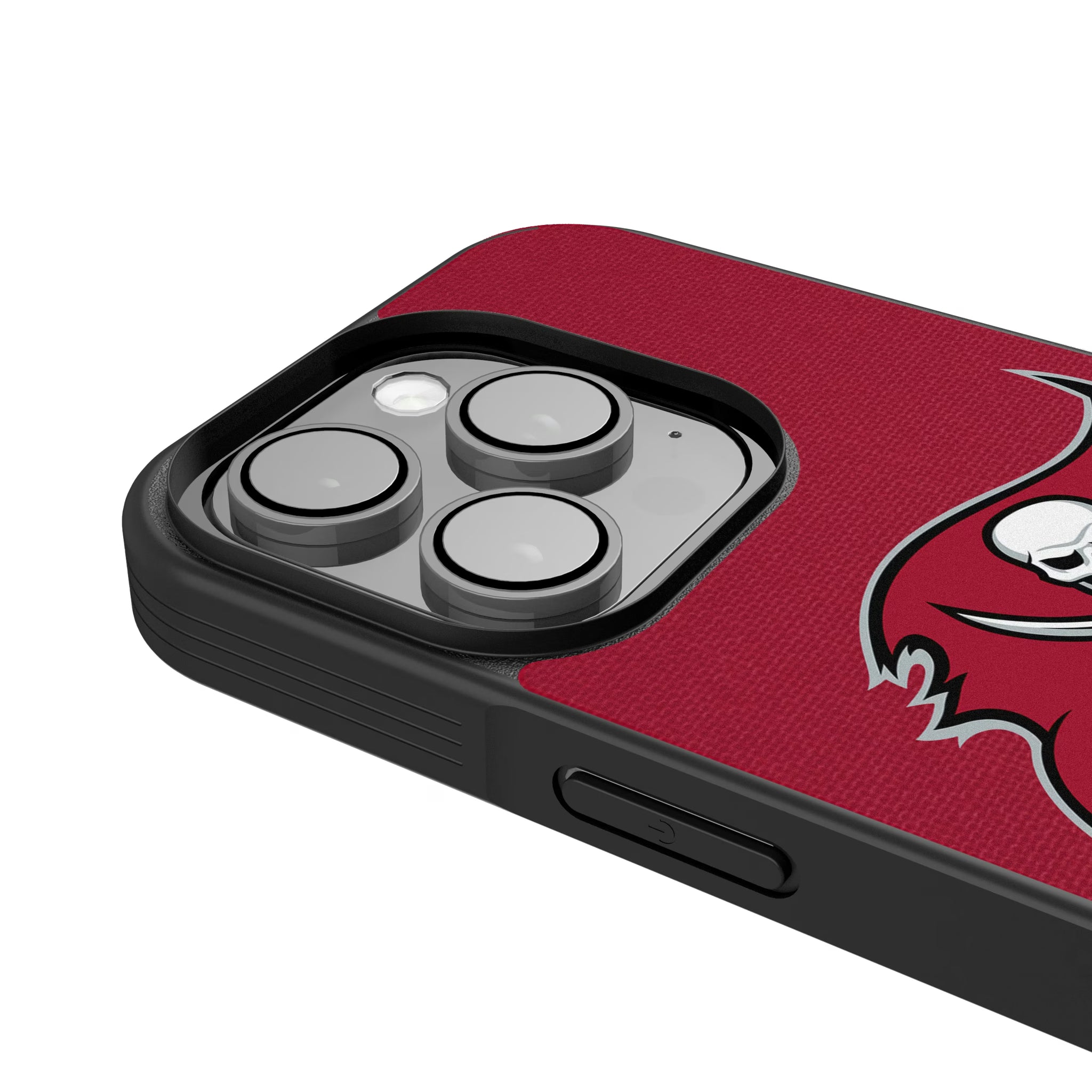 Tampa Bay Buccaneers Stripe iPhone Bump Phone Case for Apple iPhone - Detail