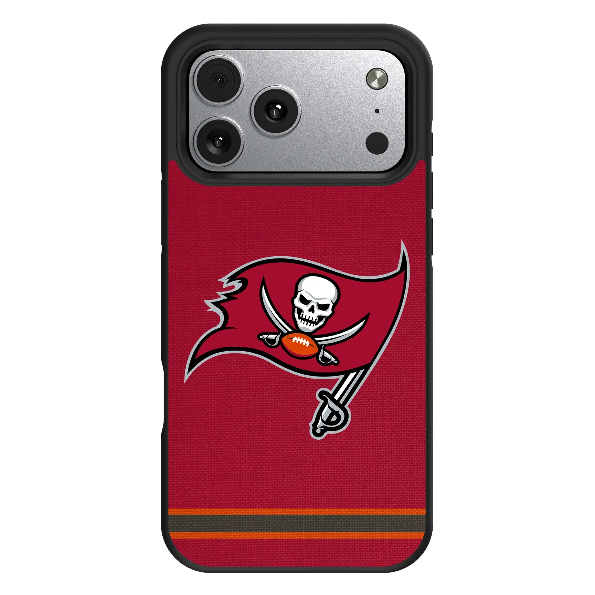 Tampa Bay Buccaneers Stripe iPhone Bump Phone Case for Apple iPhone#Device_iPhone 17 Pro Max