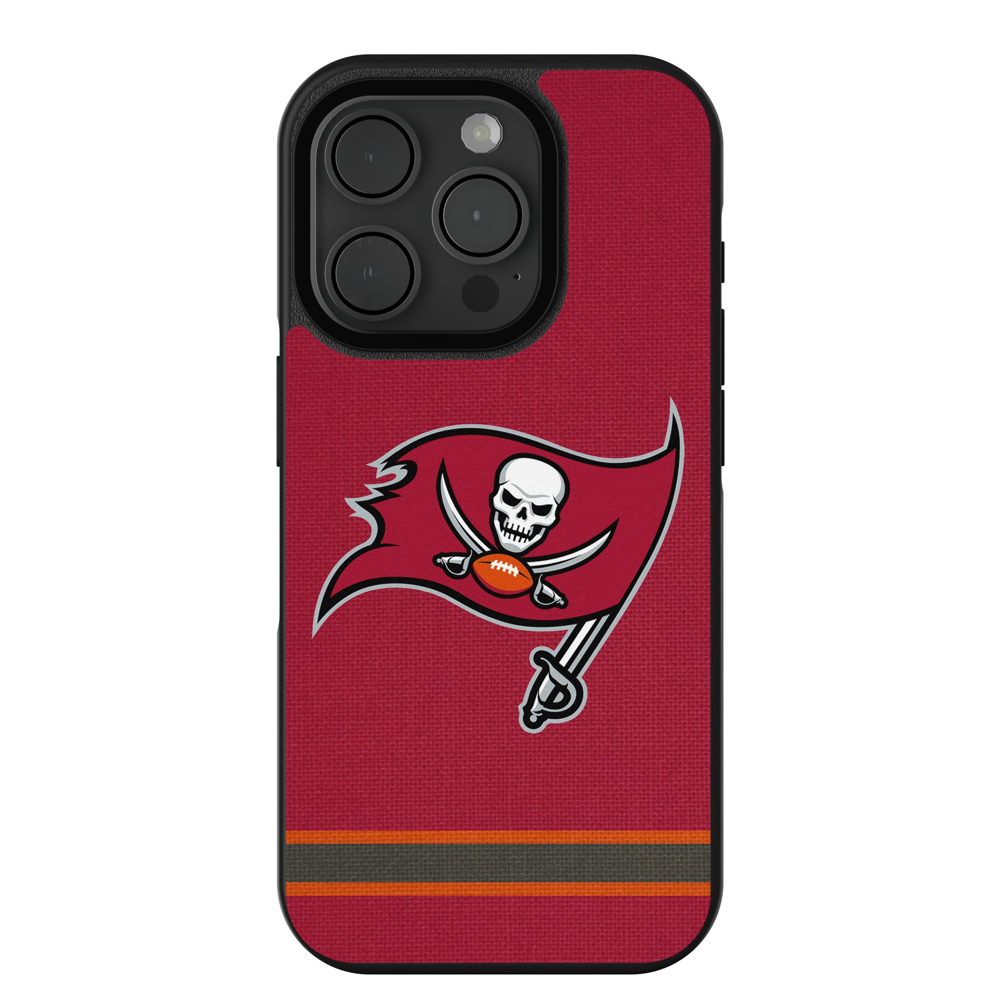 Tampa Bay Buccaneers Stripe iPhone Bump Phone Case for Apple iPhone