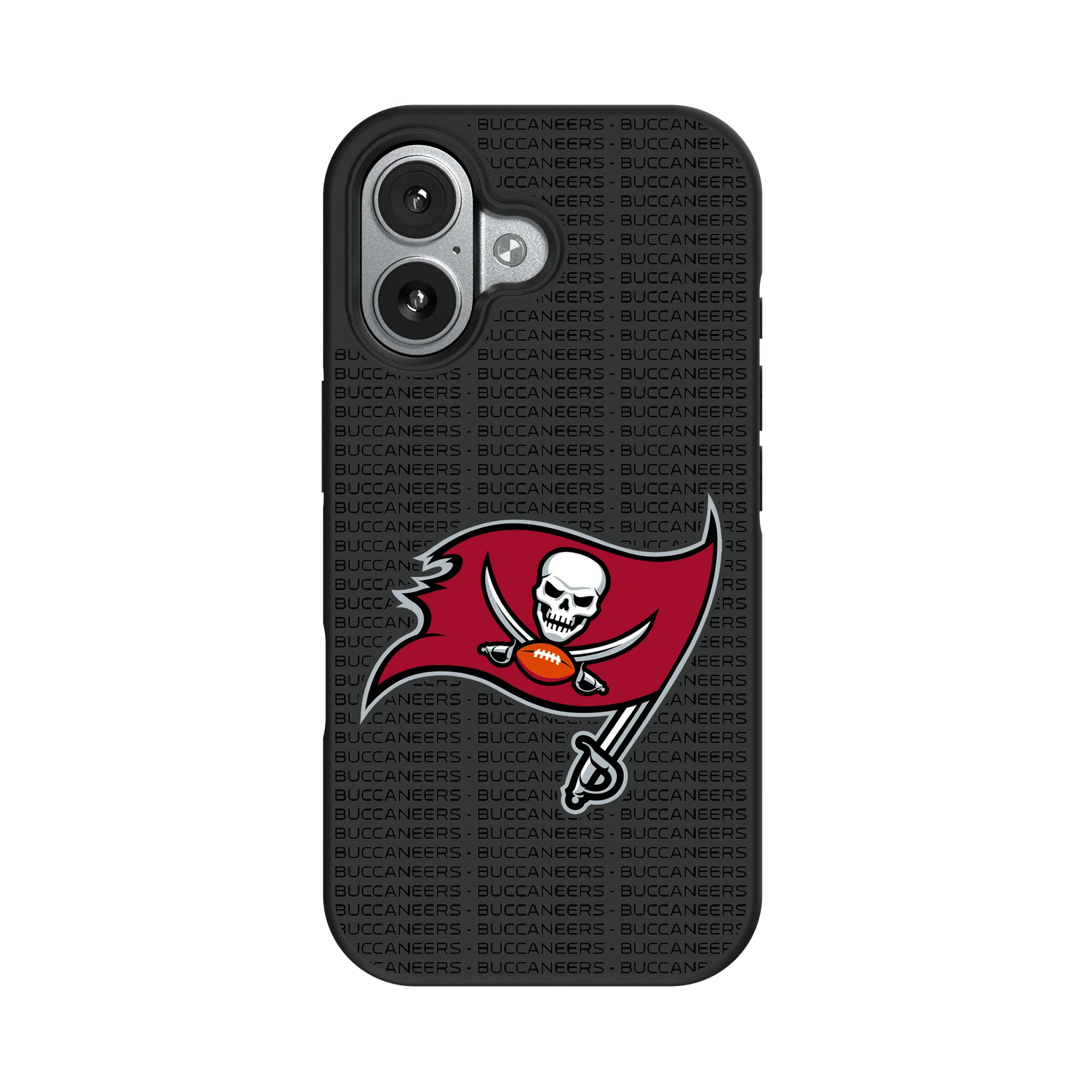 Tampa Bay Buccaneers Text Backdrop iPhone Bump Phone Case for Apple iPhone#Device_iPhone 17