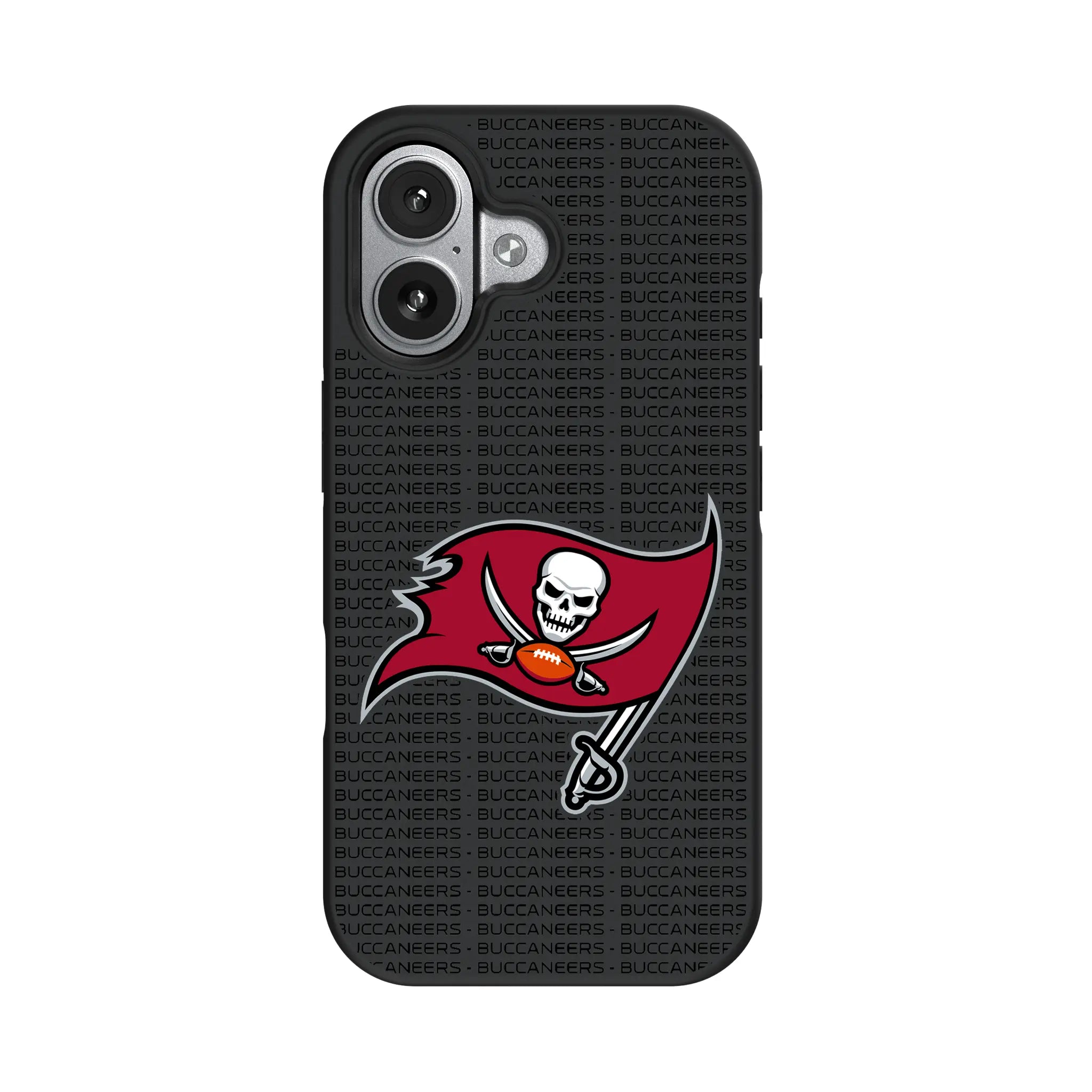 Tampa Bay Buccaneers Text Backdrop iPhone Bump Phone Case for Apple iPhone#Device_iPhone 17