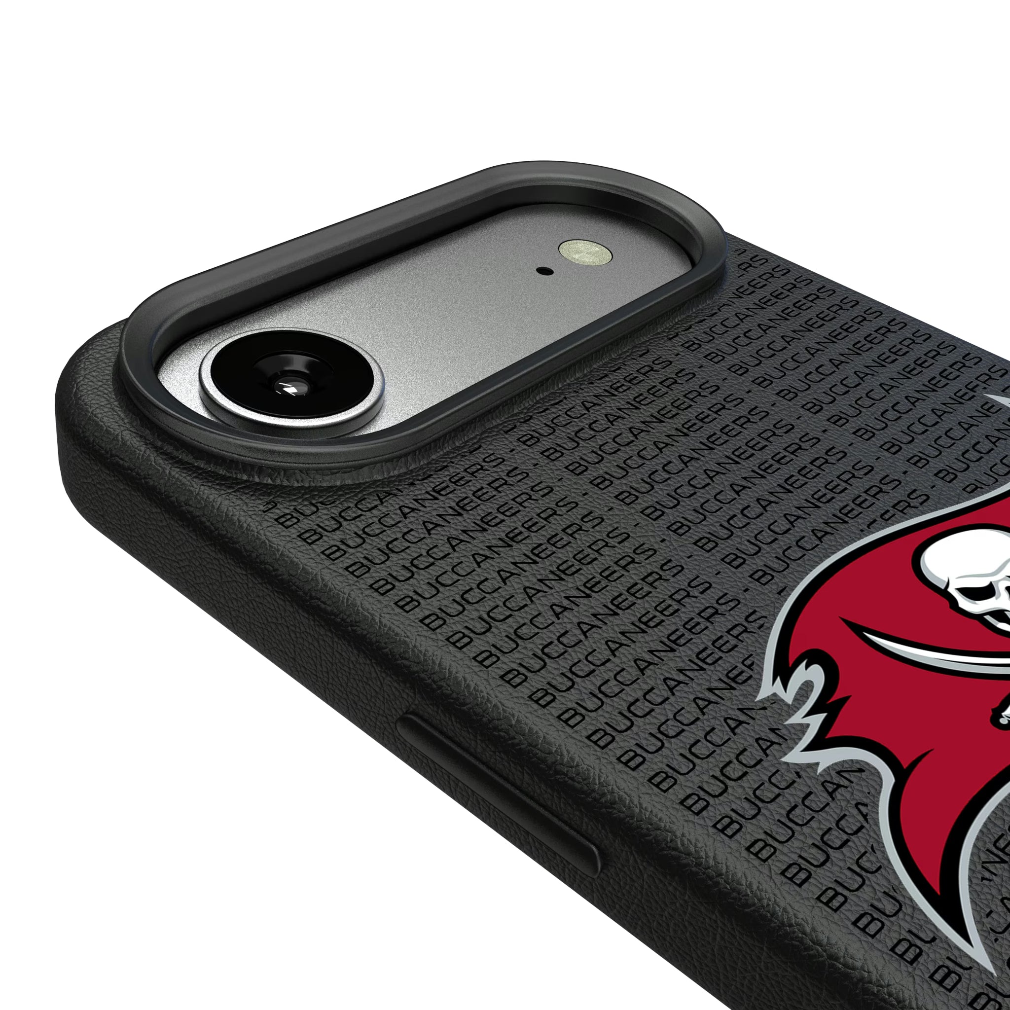 Tampa Bay Buccaneers Text Backdrop iPhone MagSafe Compatible Phone Case for Apple iPhone - Detail#Device_iPhone Air