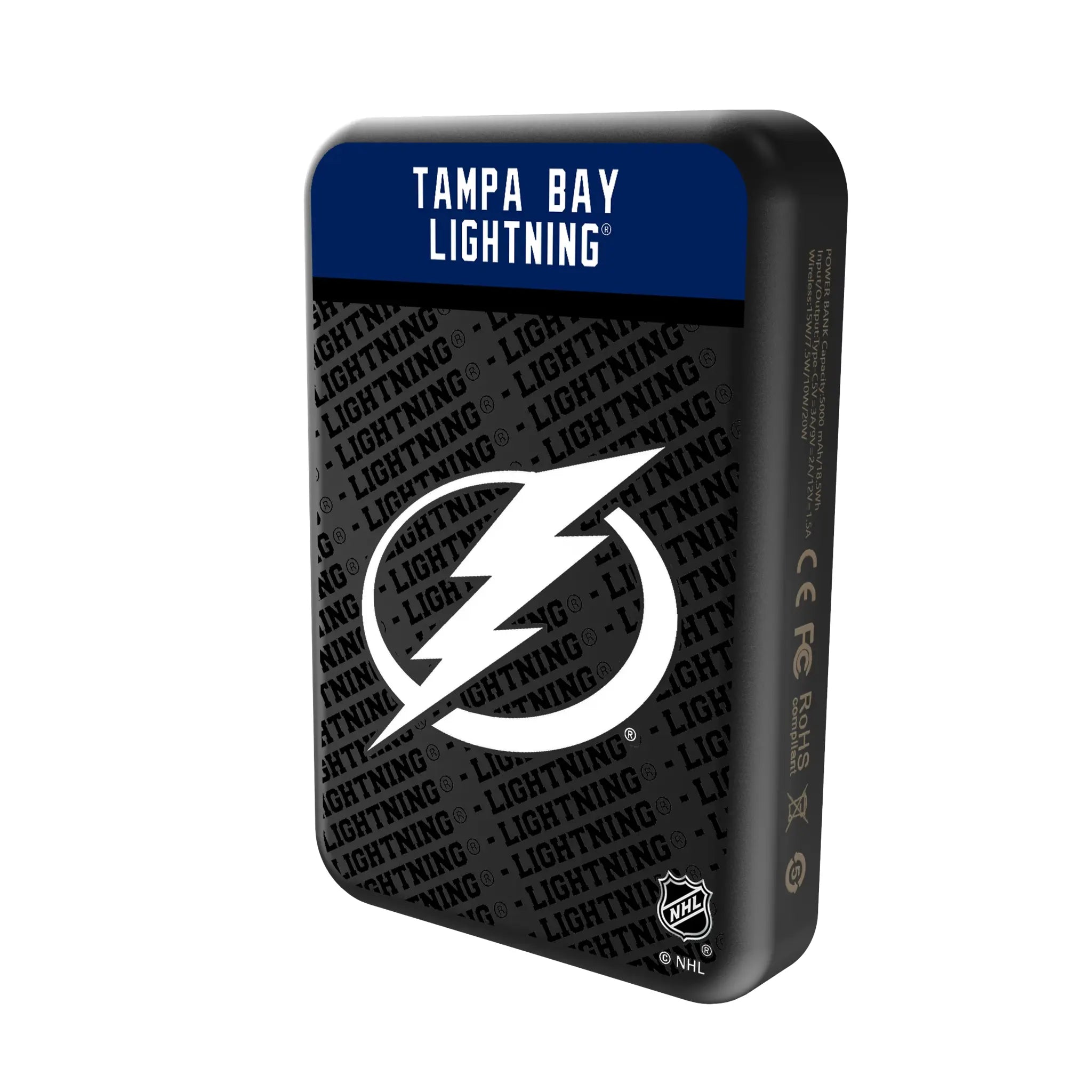 Tampa Bay Lightning Endzone Plus Wireless Mag Power Bank