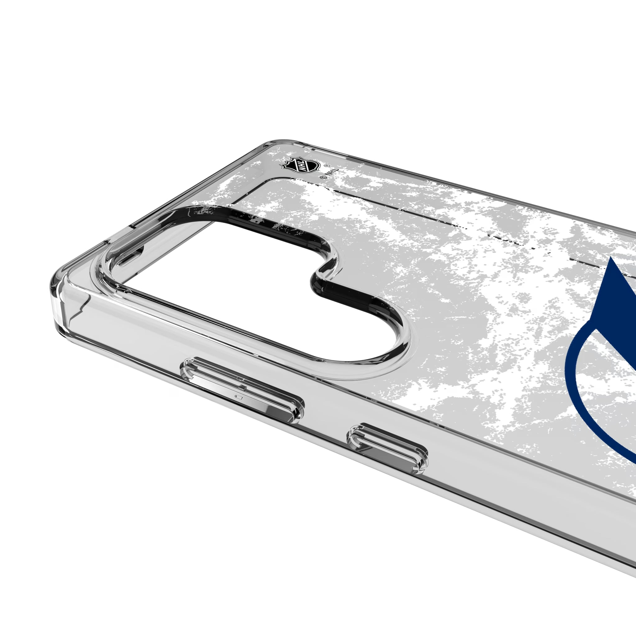 Tampa Bay Lightning Ice Stripe Galaxy Clear Phone Case for Samsung Galaxy - Detail