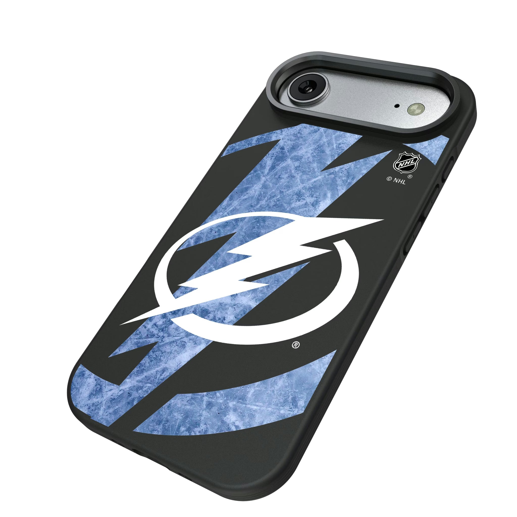 Tampa Bay Lightning Ice Tilt iPhone Bump Phone Case for Apple iPhone - Isometric View#Device_iPhone Air