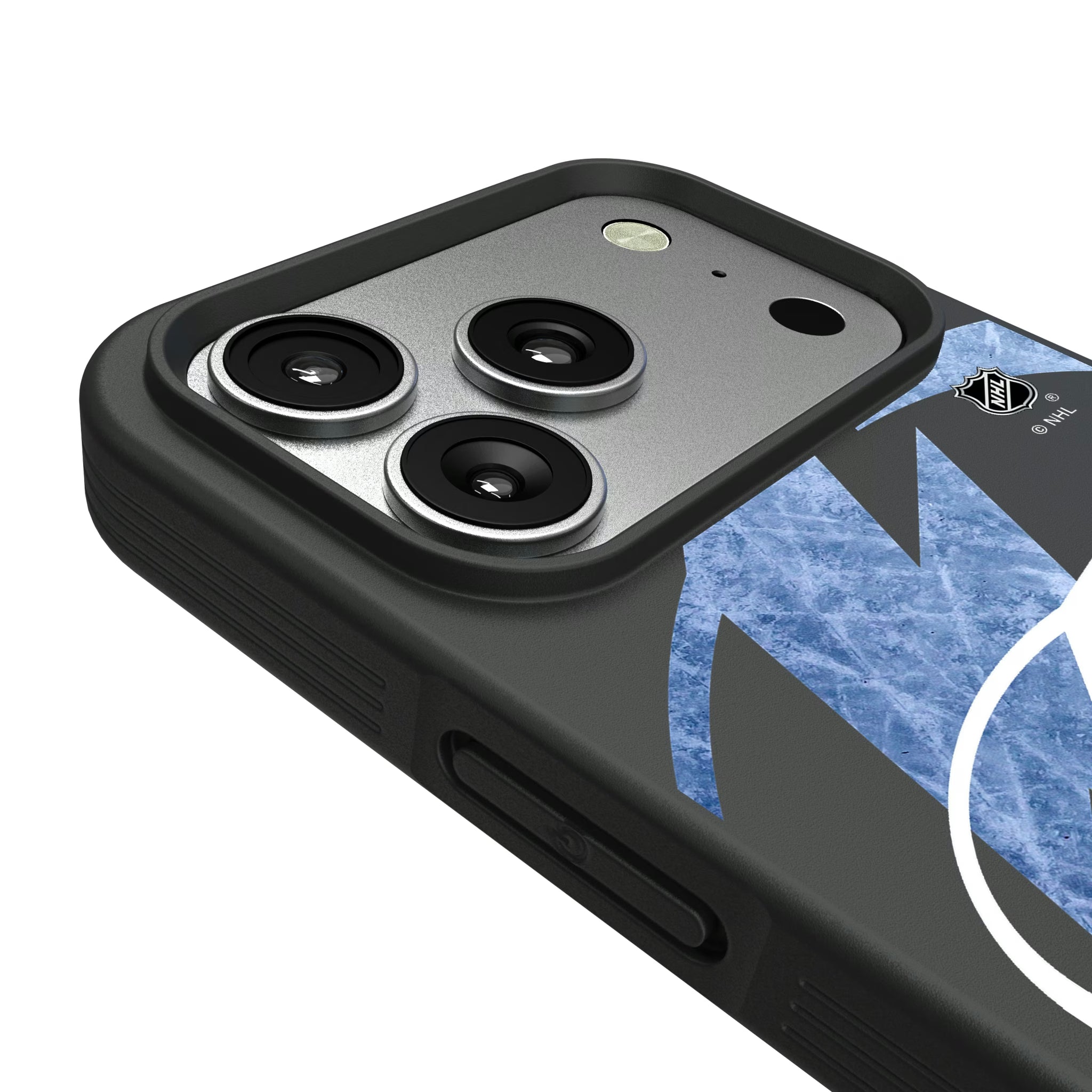 Tampa Bay Lightning Ice Tilt iPhone Bump Phone Case for Apple iPhone - Detail#Device_iPhone 17 Pro